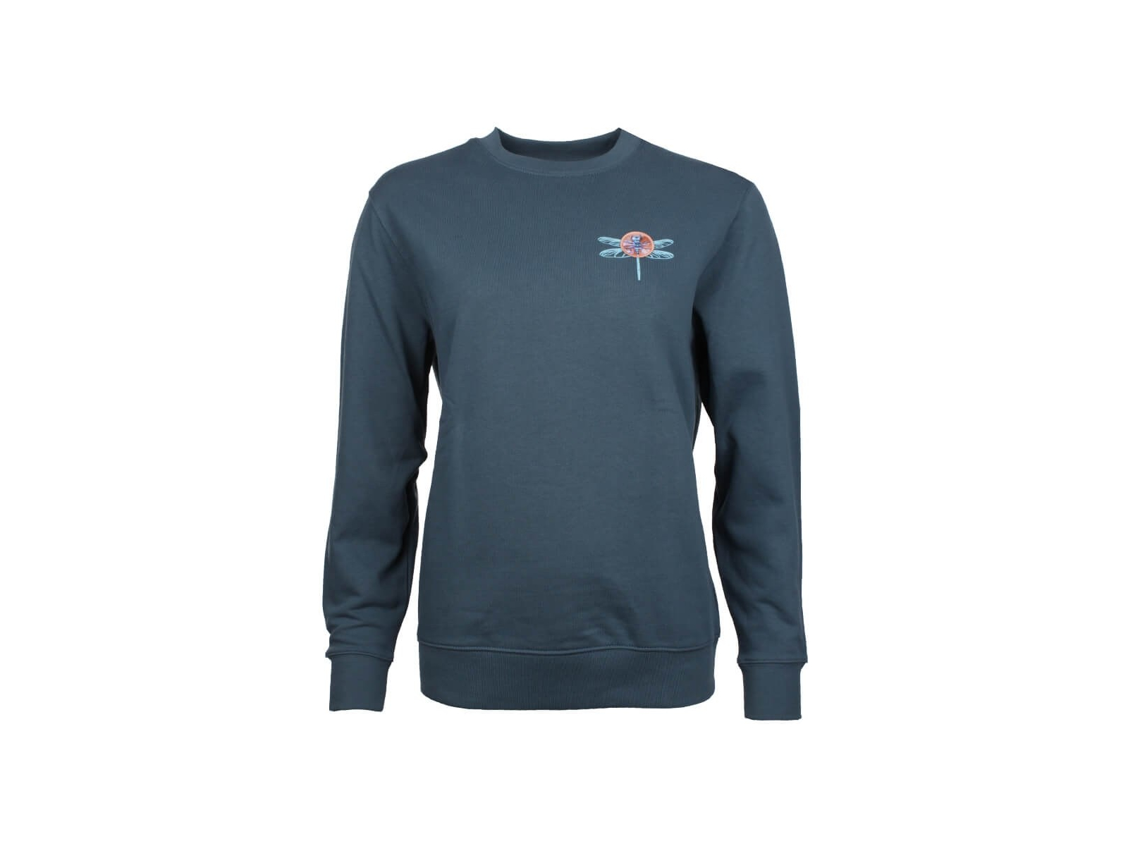 Damen Pullover "Drachenfliege PÄP" tannenblau XXL