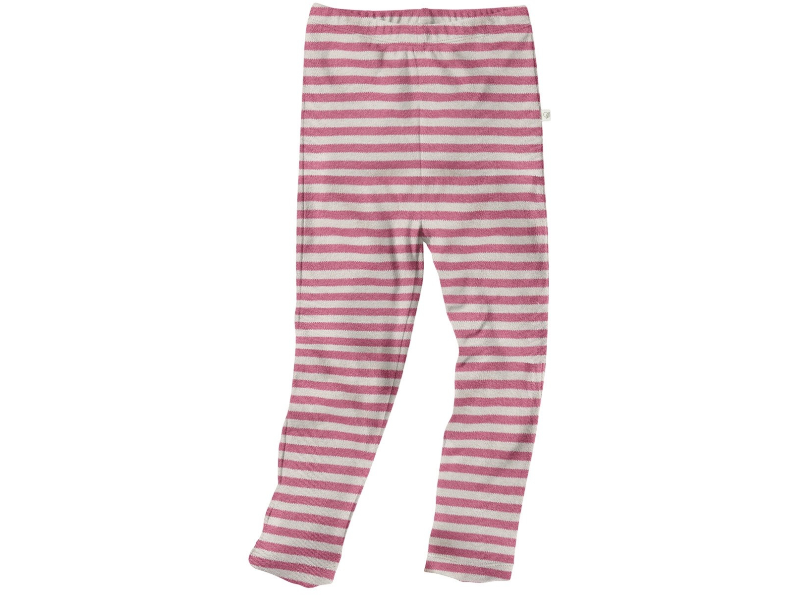 Baby und Kinder Leggings Bio-Baumwolle beere geringelt Gr.86/92