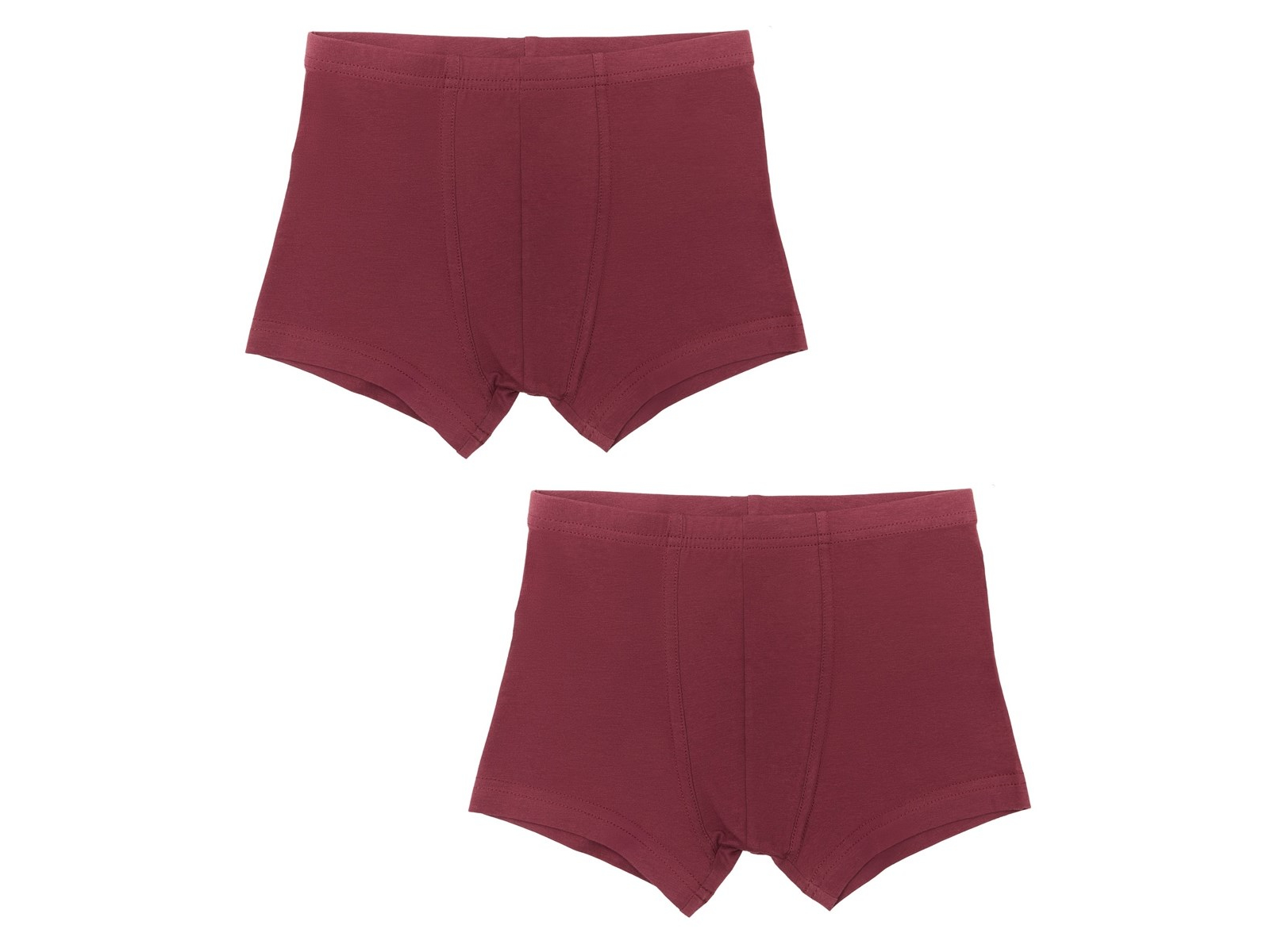 Jungen Retroshorts Bordeaux 2er Pack Gr. 128