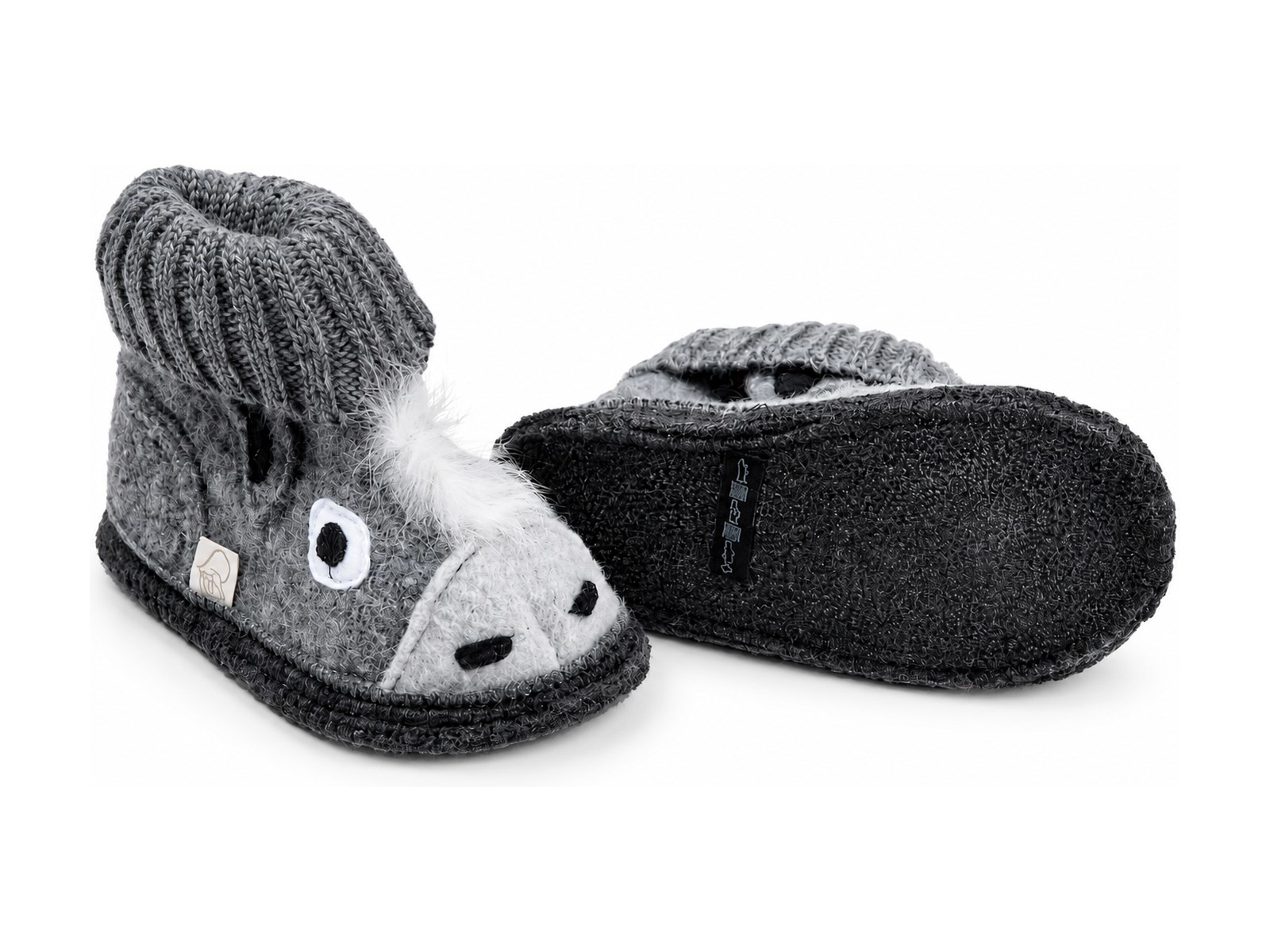 Kinder Hausschuhe Hüttenschuhe Esel Gr.30