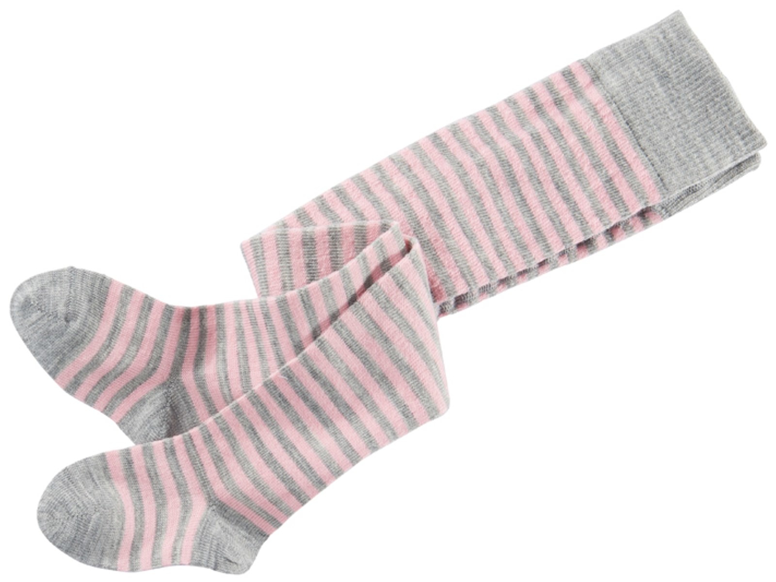 Baby Strumpfhose rose-geringelt Gr.02