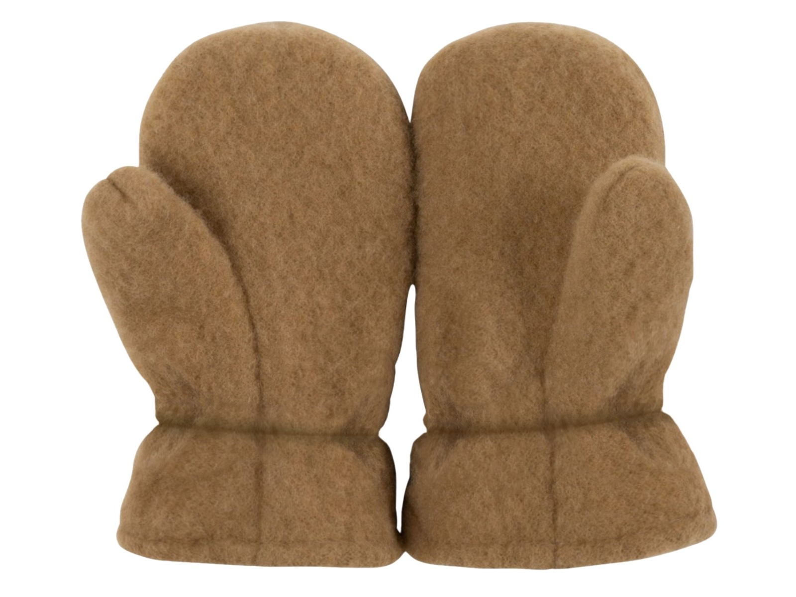 PURE PURE by Bauer Kinder Handschuhe Fäustlinge Bio-Merinowolle Fleece ermine Gr.2 (12-24 Monate)