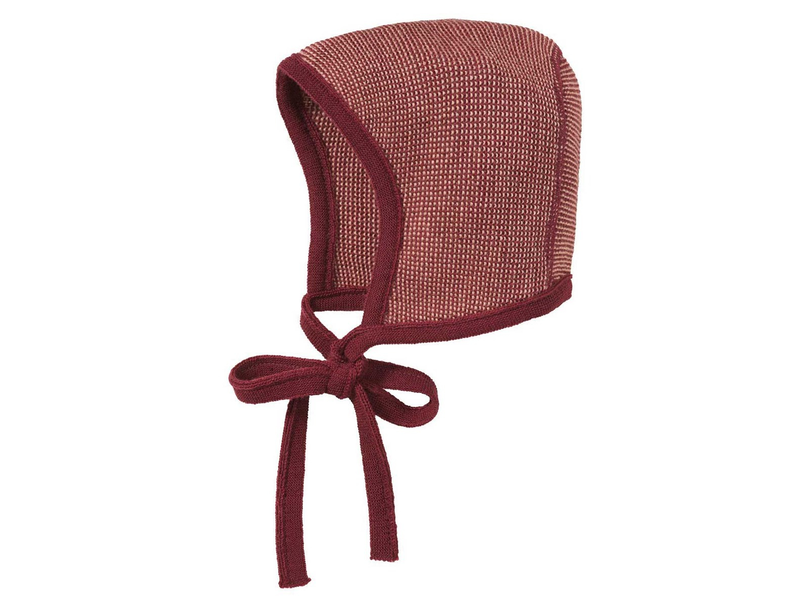 Disana Baby Strickmütze Bio-Merinowolle cassis-rose Gr.0 (ca. 36-40 cm für 0-3 Mon.)