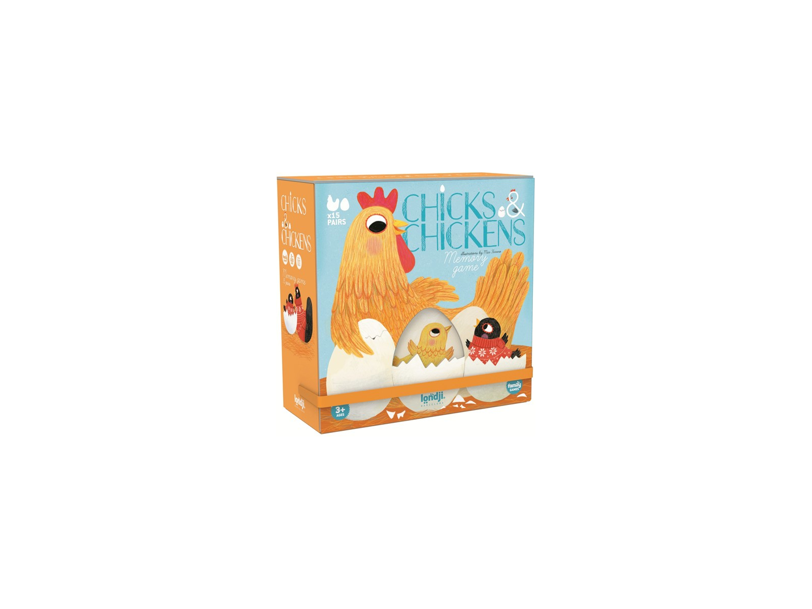 Chicks & Chickens Memo 15 Paare