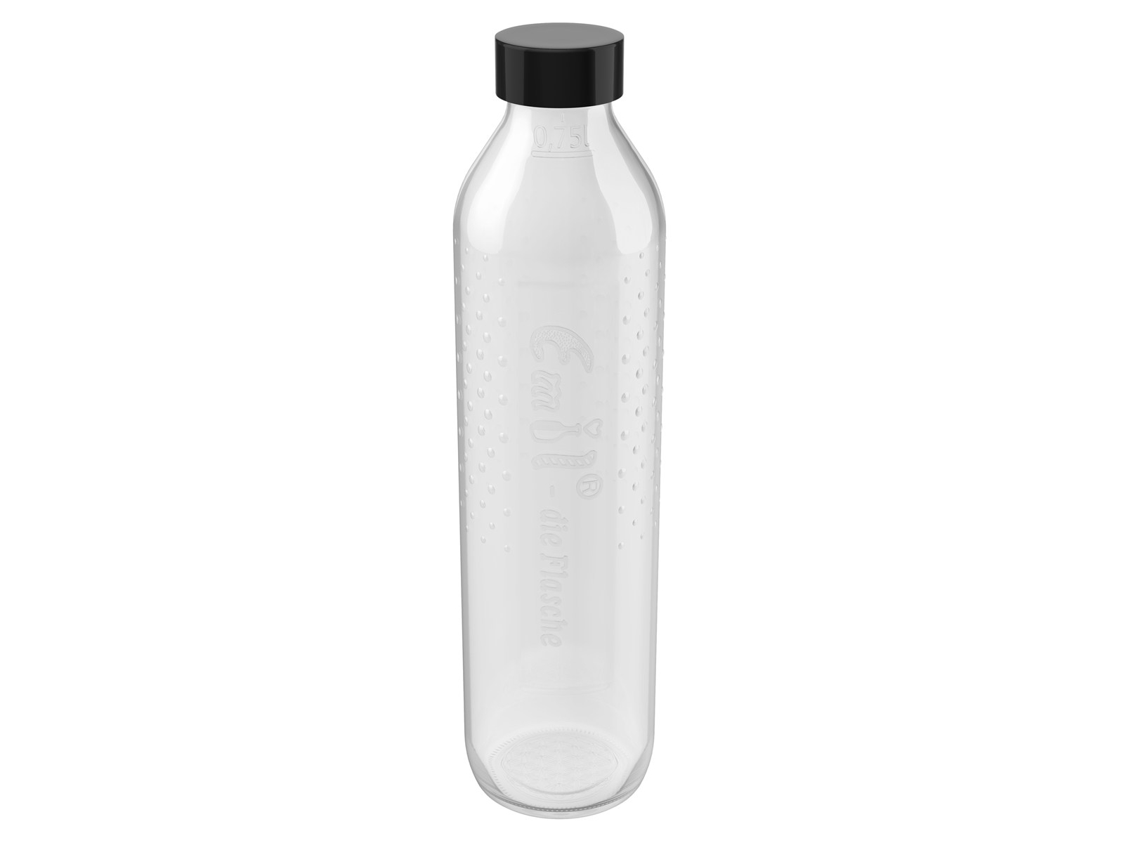 Emil Ersatz Glasflasche für Emil Getränkeflasche, Weithals 750 ml