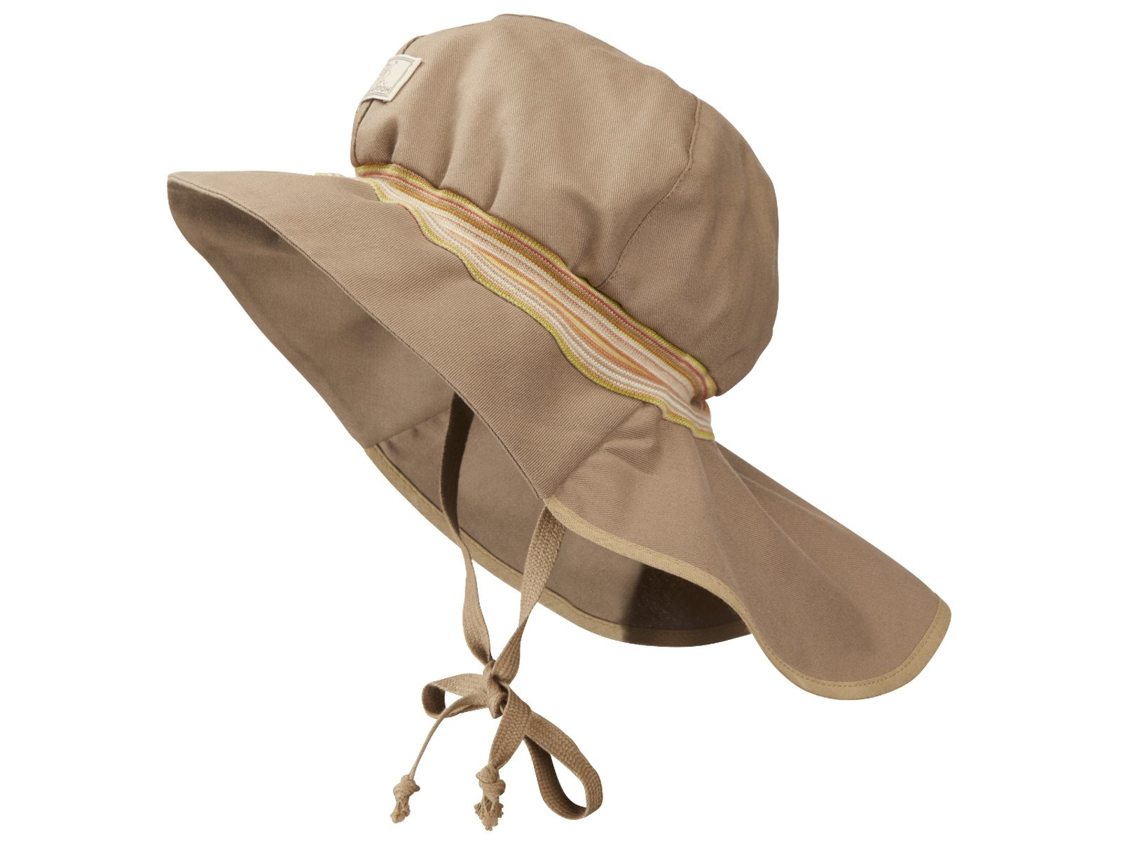 Pickapooh Baby und Kinder Mütze Feuerwehr Strick UV-40 taupe Gr. 48