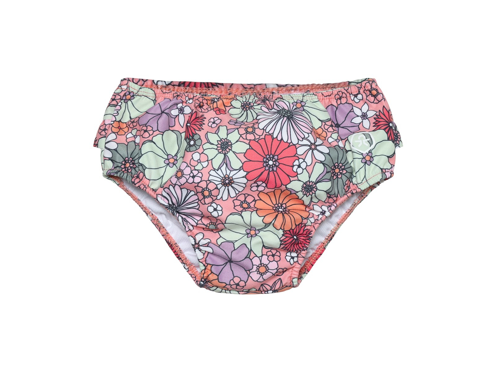 Schwimmwindel mit Rüschen Coral Blush Gr. 86