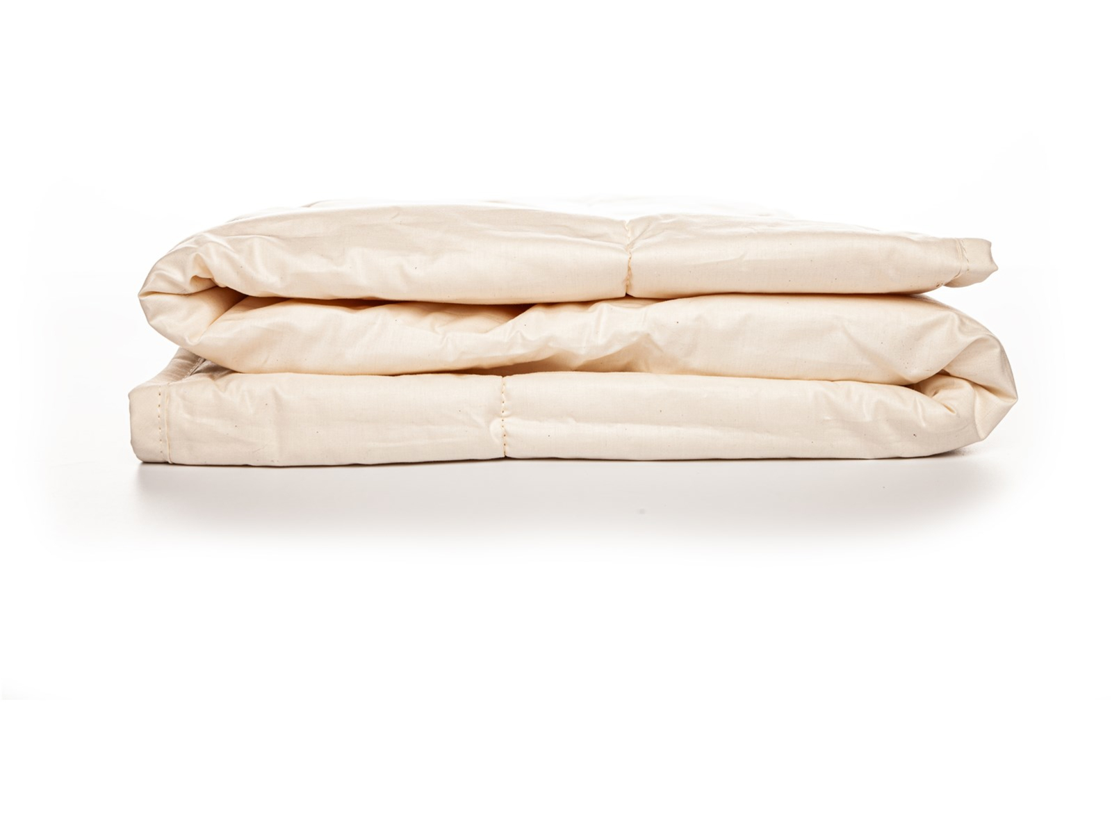 Baby- und Kinderbettdecke Schafschurwolle waschbar 100 x 135 cm, 270 g (Ganzjahr), Perkal-Inlett