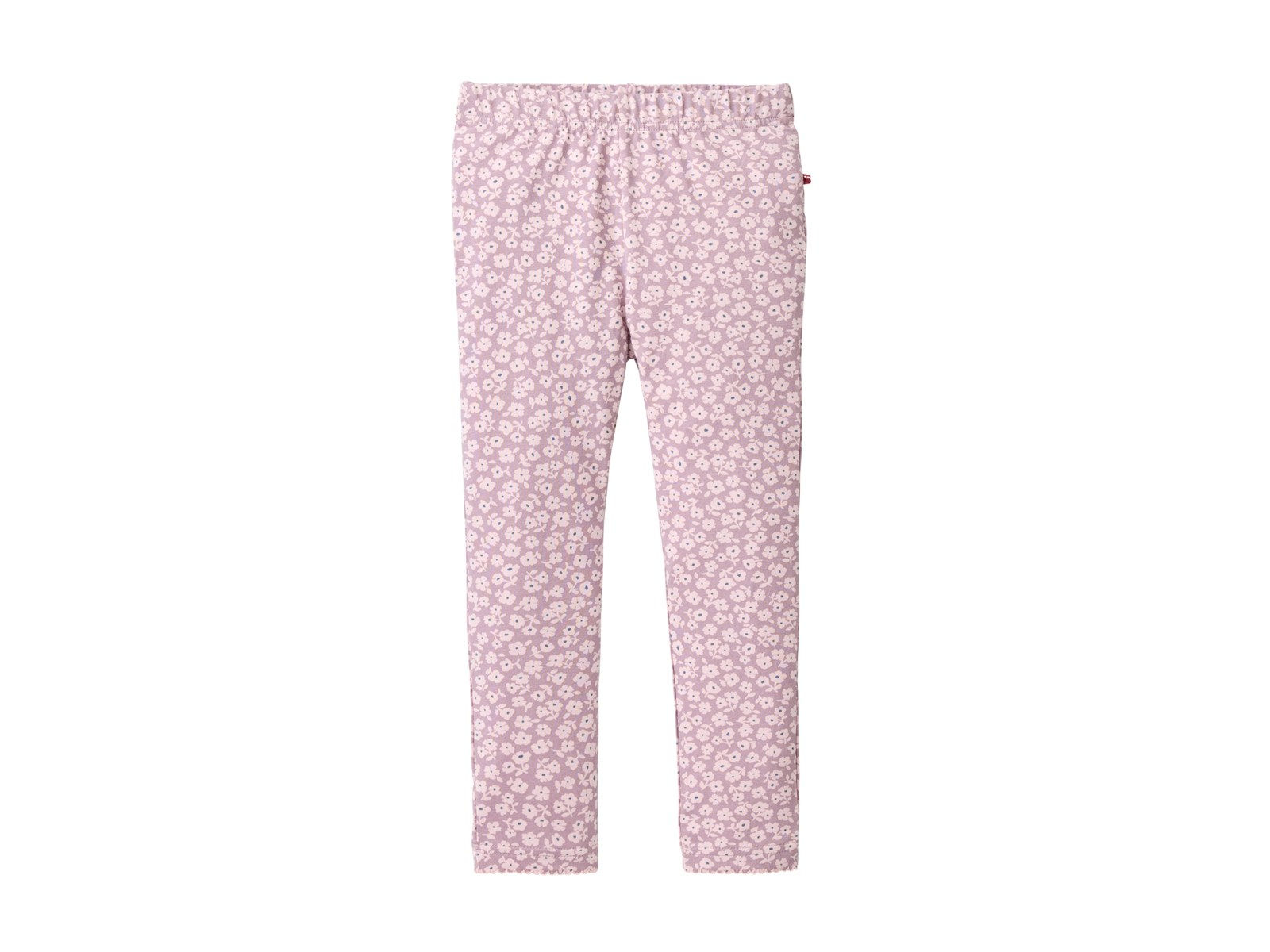 People Wear Organic Leggings kleine Veilchen dunkelmalve Gr. 116