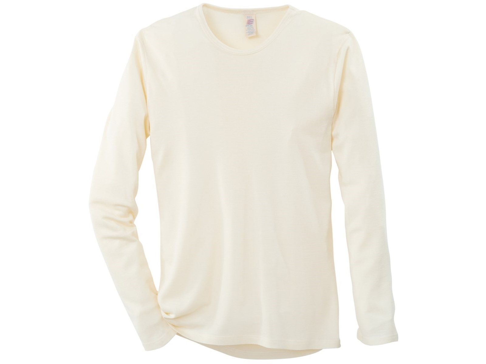 Engel Natur Langarm Unterhemd Unisex natur Gr.50/52