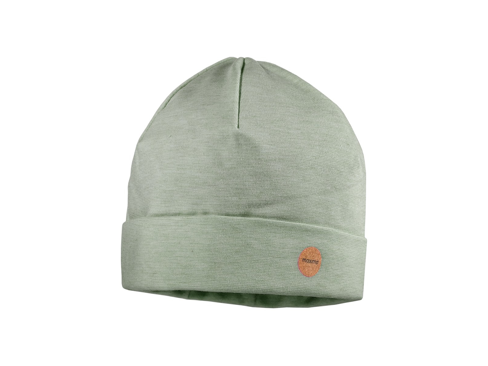 BABY-Beanie, UV 50, kaper-hellbraunmeliert Gr. 37