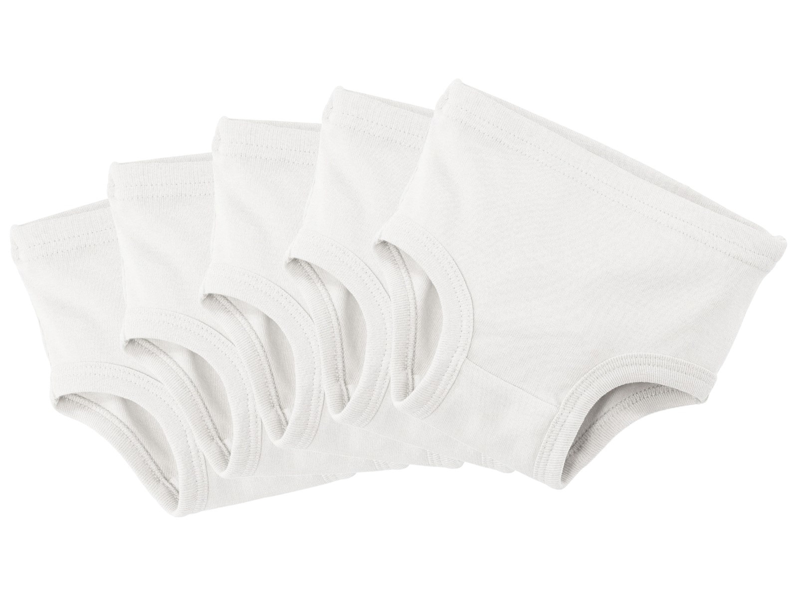 Baby und Kinder Slip Bio-Baumwolle 5er Set off white Gr.98/104