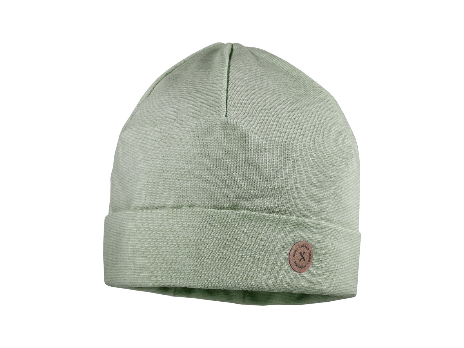 KIDS-Beanie middle, UV 50, kaper-hellbraunmeliert Gr. 53