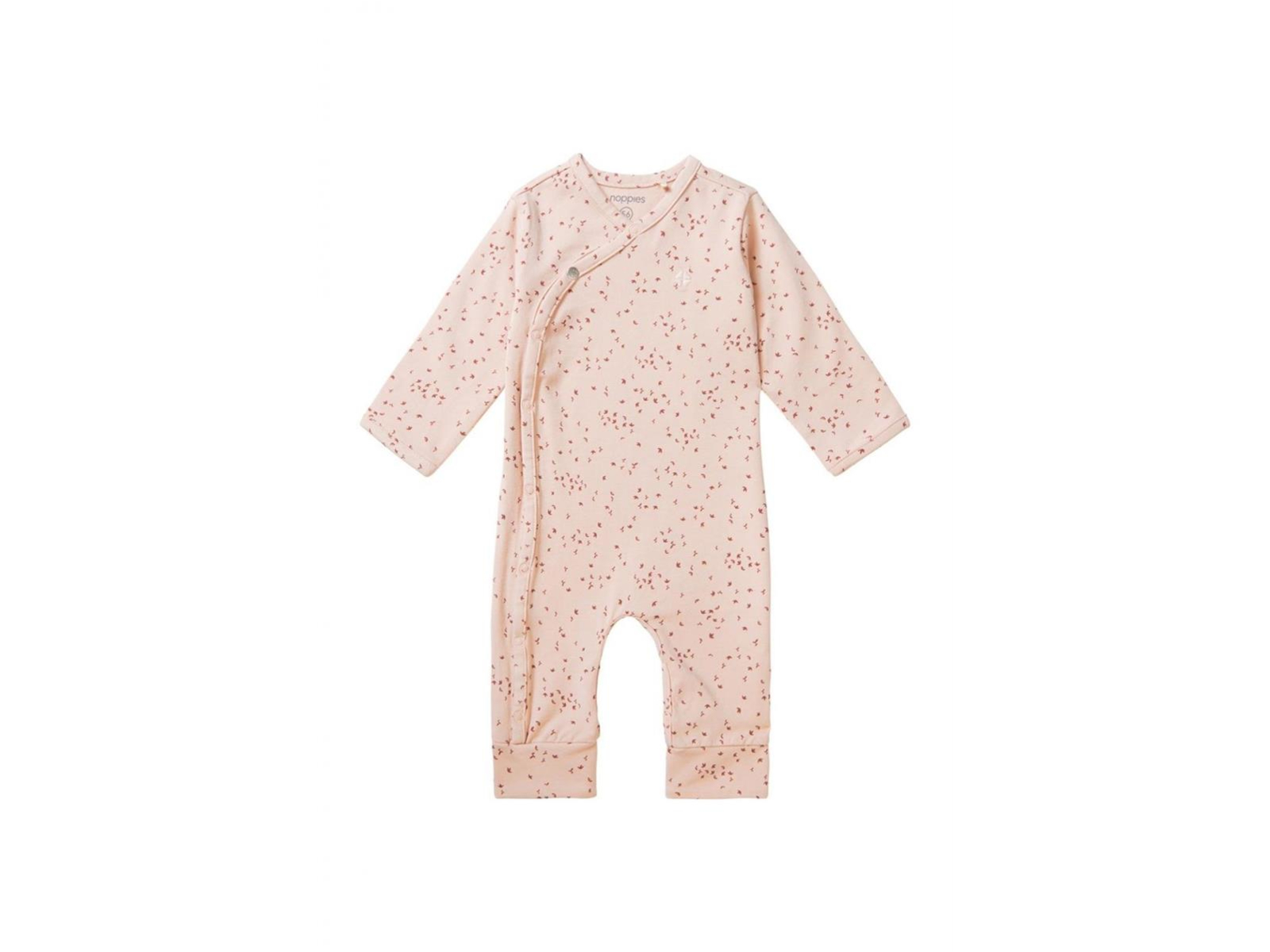 Strampler Nuuk rose smoke print Gr. 62