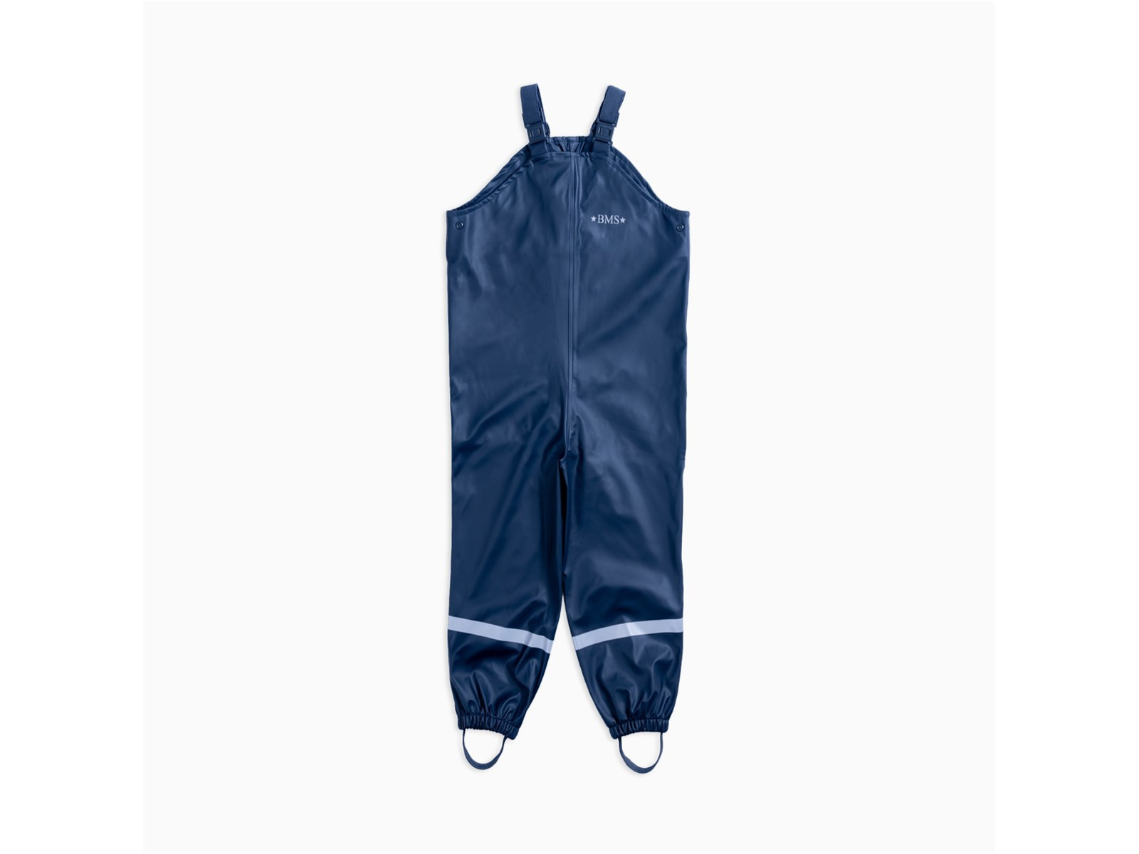 BMS Kinder Buddelhose Regenhose mit Latz Räuberwald SoftSkin marine Gr.104