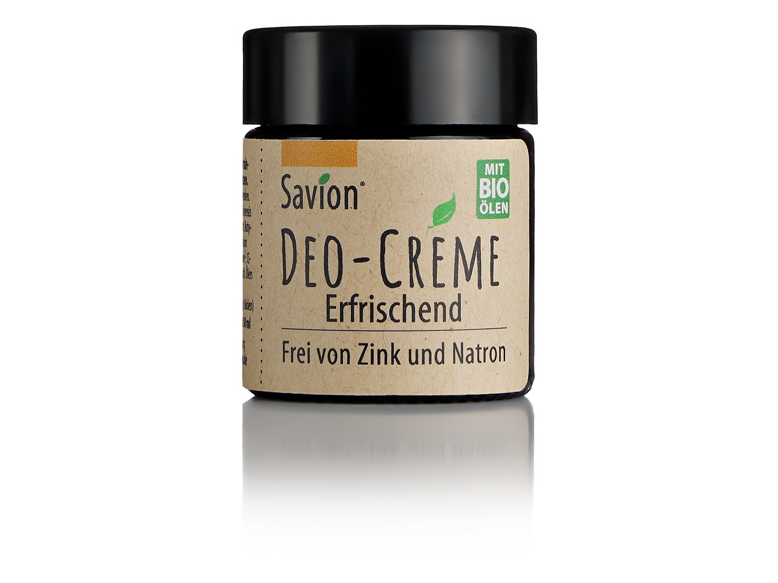 Bio Deo-Creme erfrischende Zitrone, im Glastiegel Inhalt 30 ml