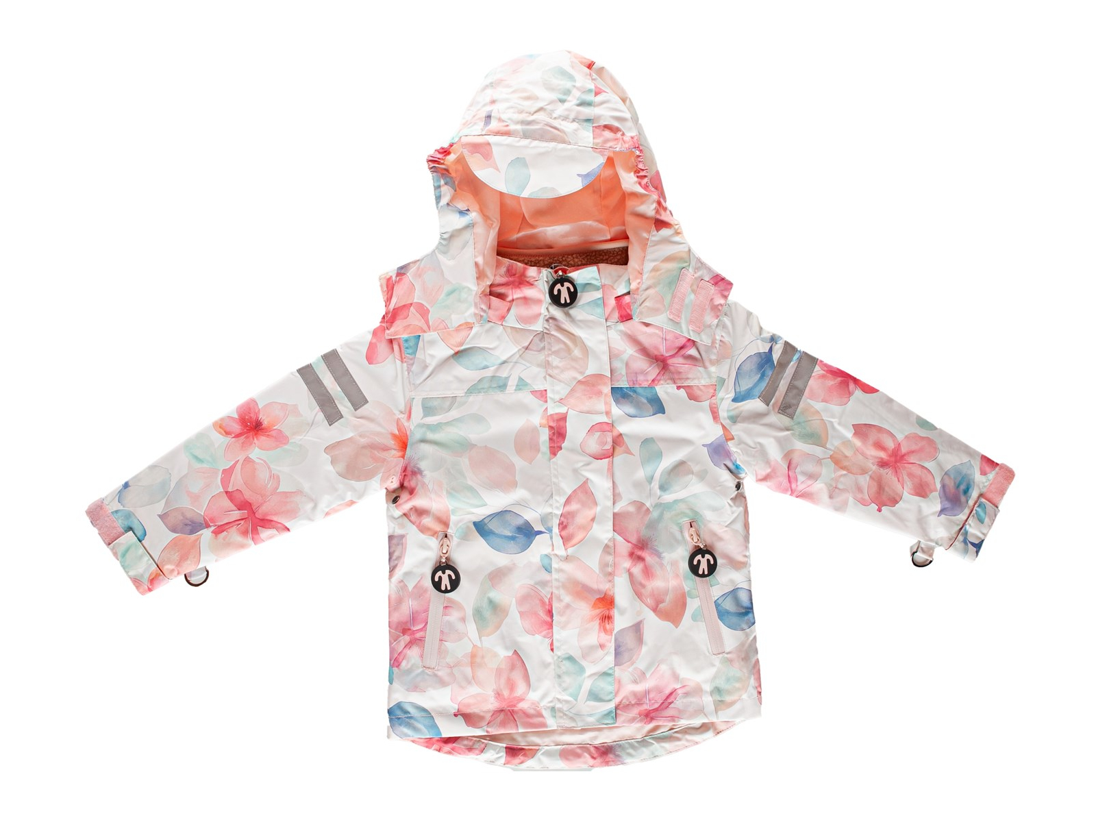 Kinder Jacke mit Kapuze Vierjahreszeiten 3-in-1 "Bliss" Gr.2 (92/98) 2 Jahre