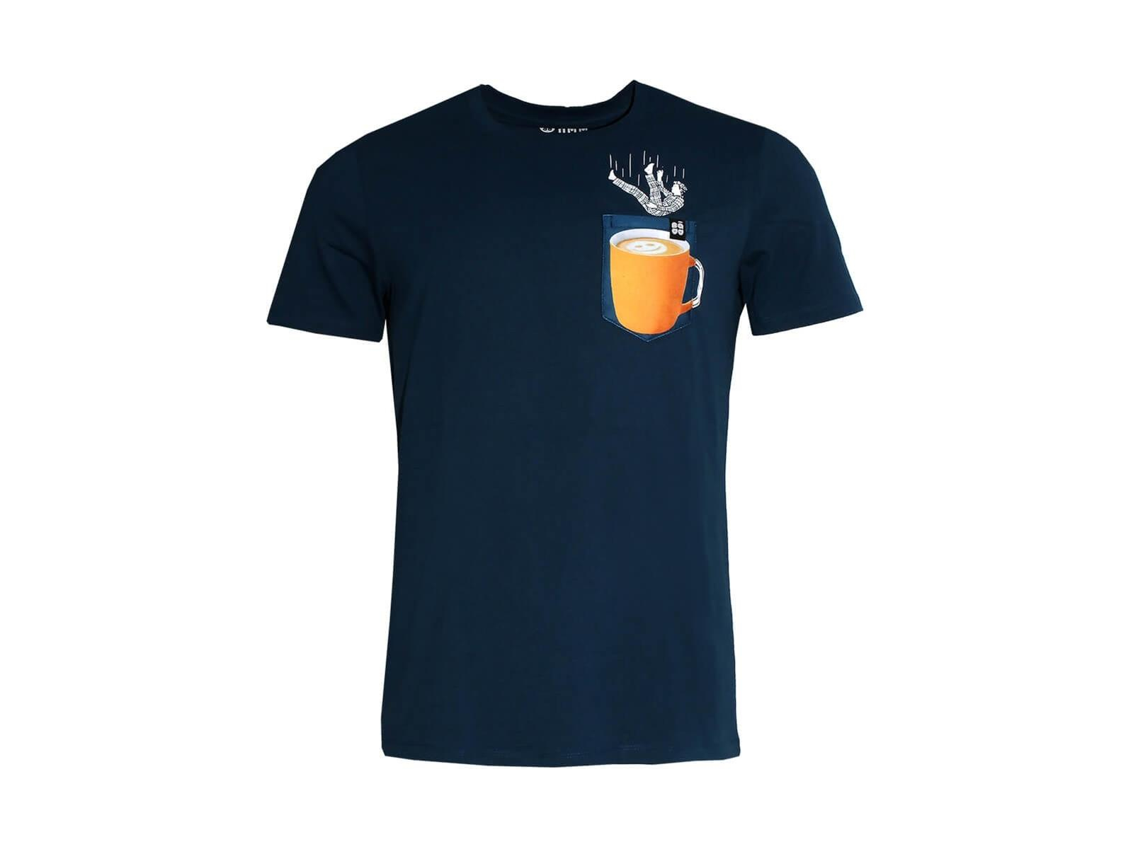 Herren T-Shirt "Ladde BT" pfauenblau XXXL
