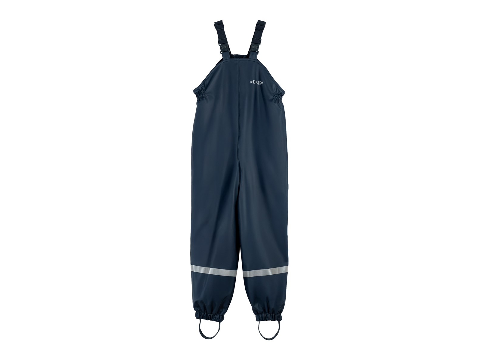 BMS Kinder Regenhose Latzhose gefüttert SoftSkin marine 98