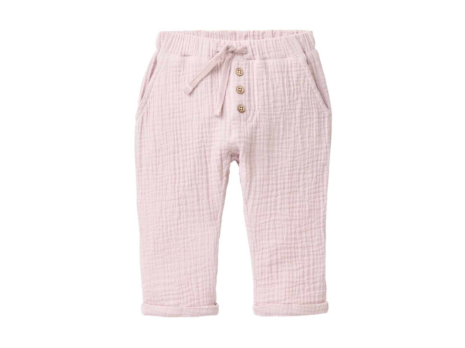 People Wear Organic Musselin-Hose blass violett 98