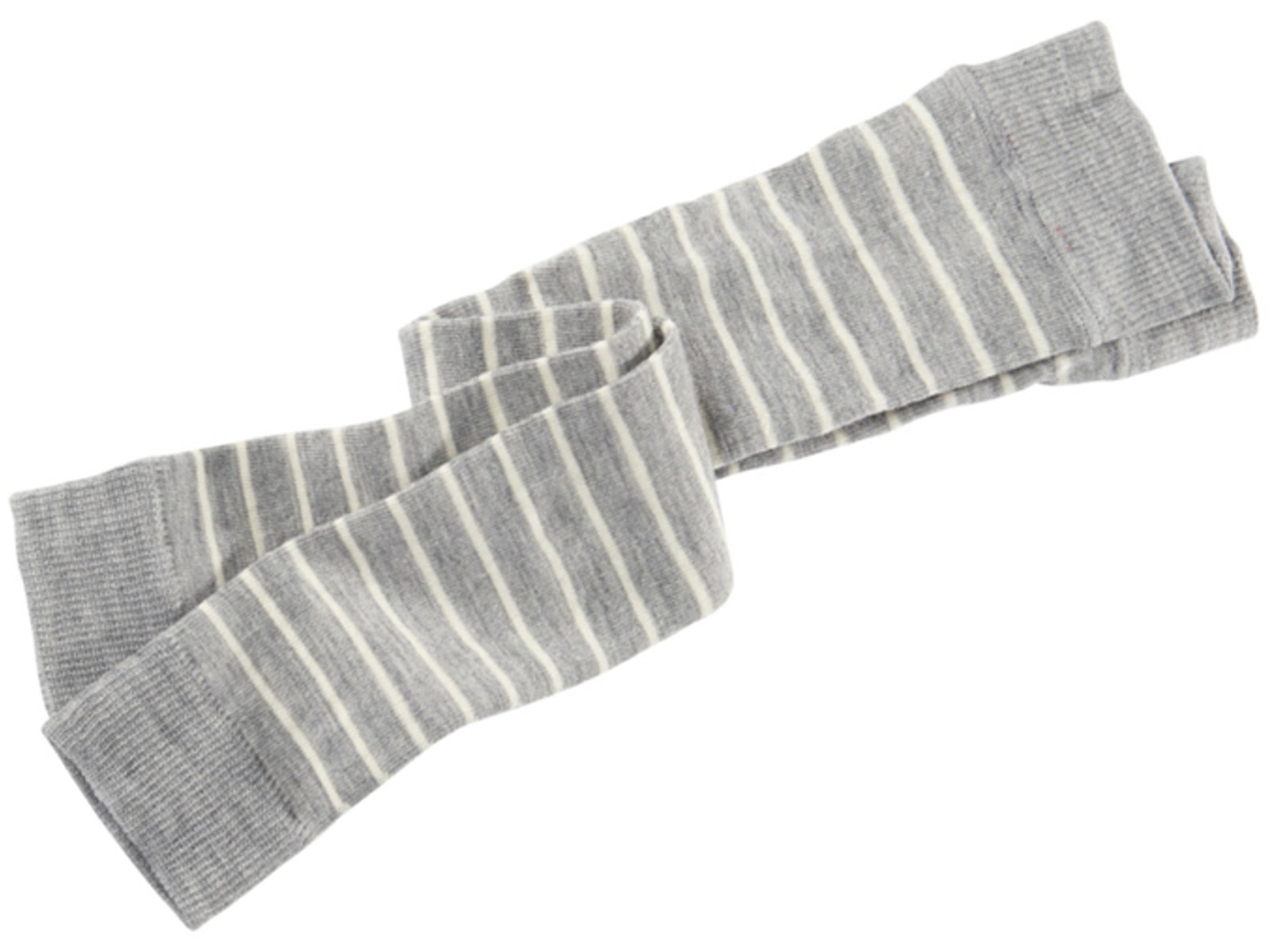 Kinder Leggings grau-geringelt Gr.5-6