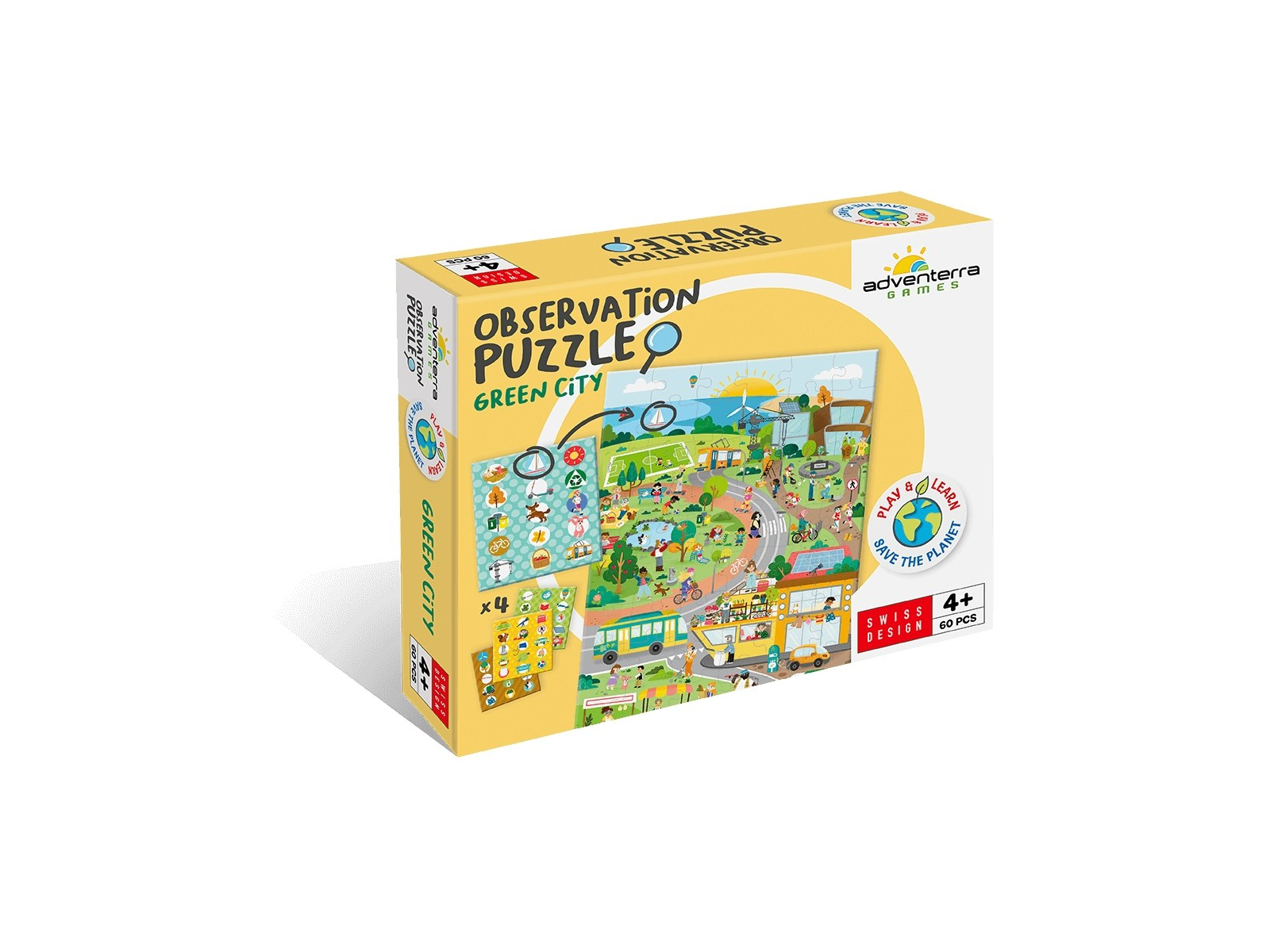 Observation Puzzle Green City ab 4 Jahre