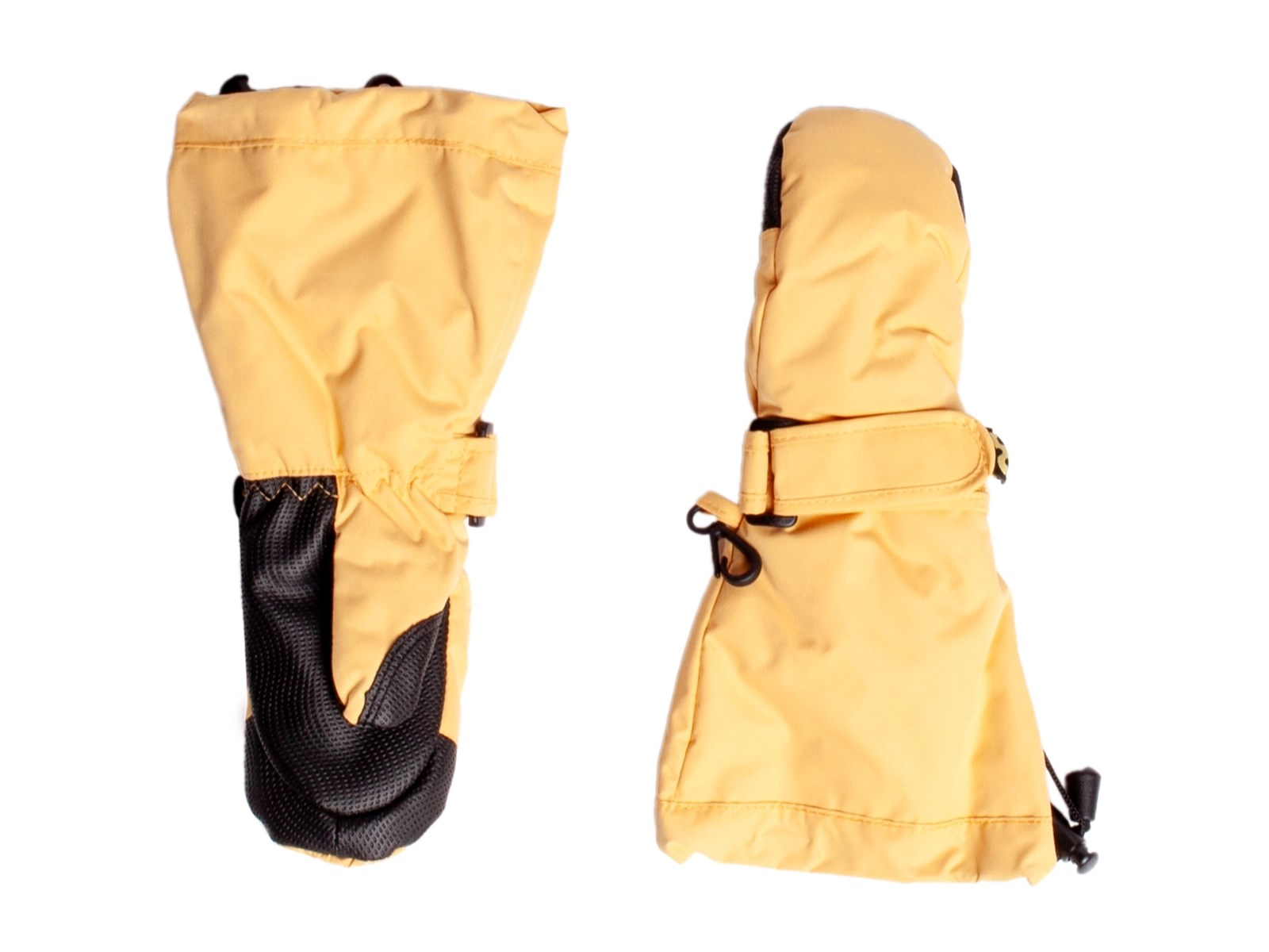 Kinder Handschuhe Fäustlinge mit Stulpen "Yellow" Gr.M (98-116), 3-5/6 Jahre