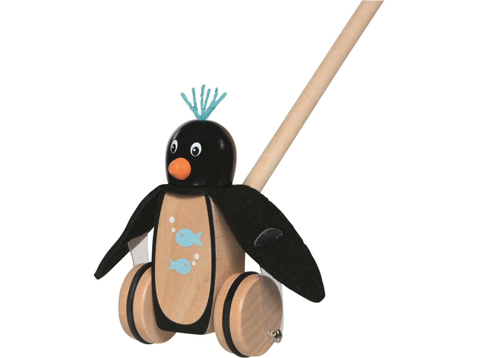 goki Schiebetier Pinguin Pablo 14 x 5 x 54 cm