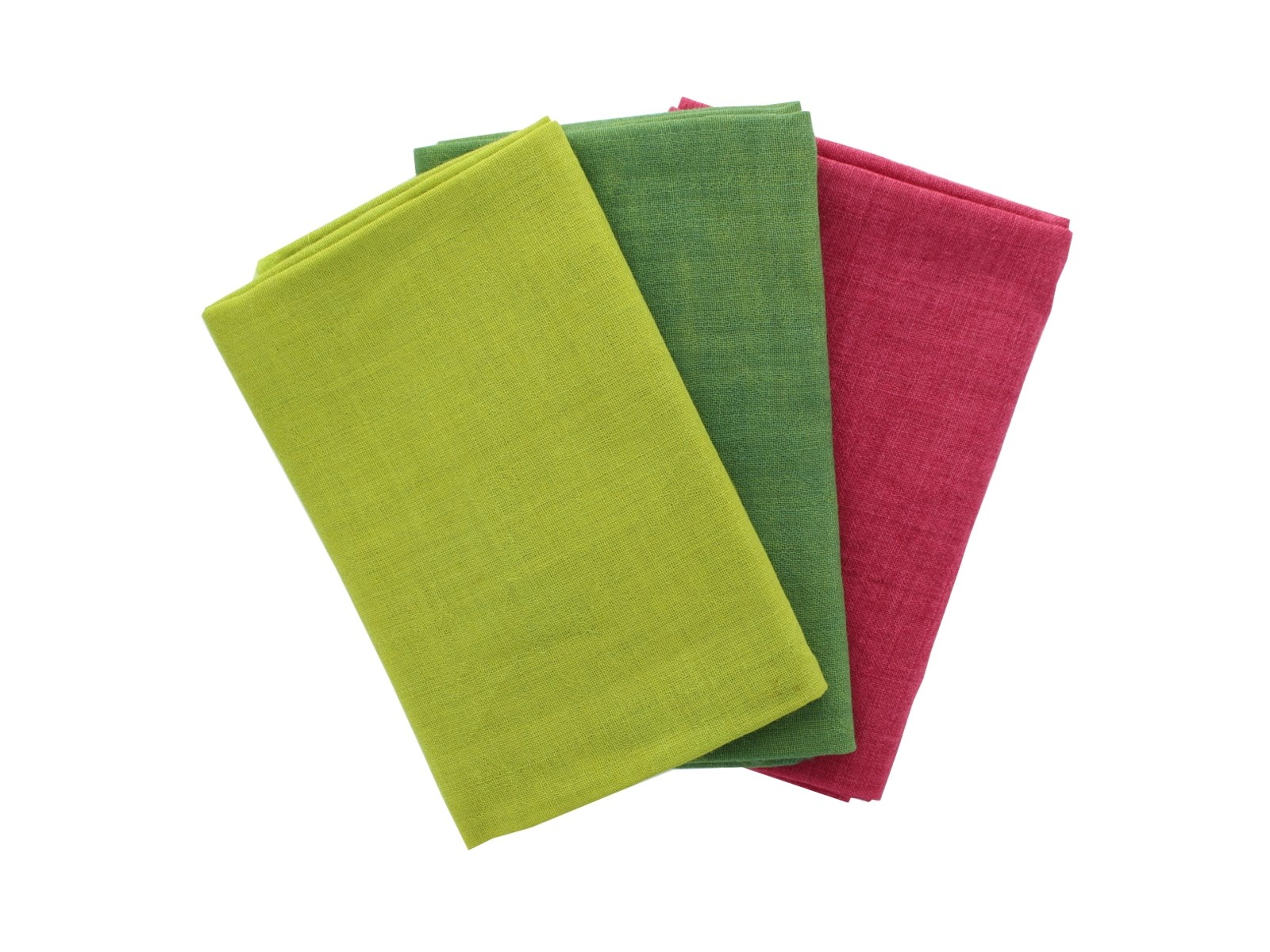 Jahreszeitentücher 3er-Set 100% Schurwolle (kbT), 75 x 75 cm Sommer