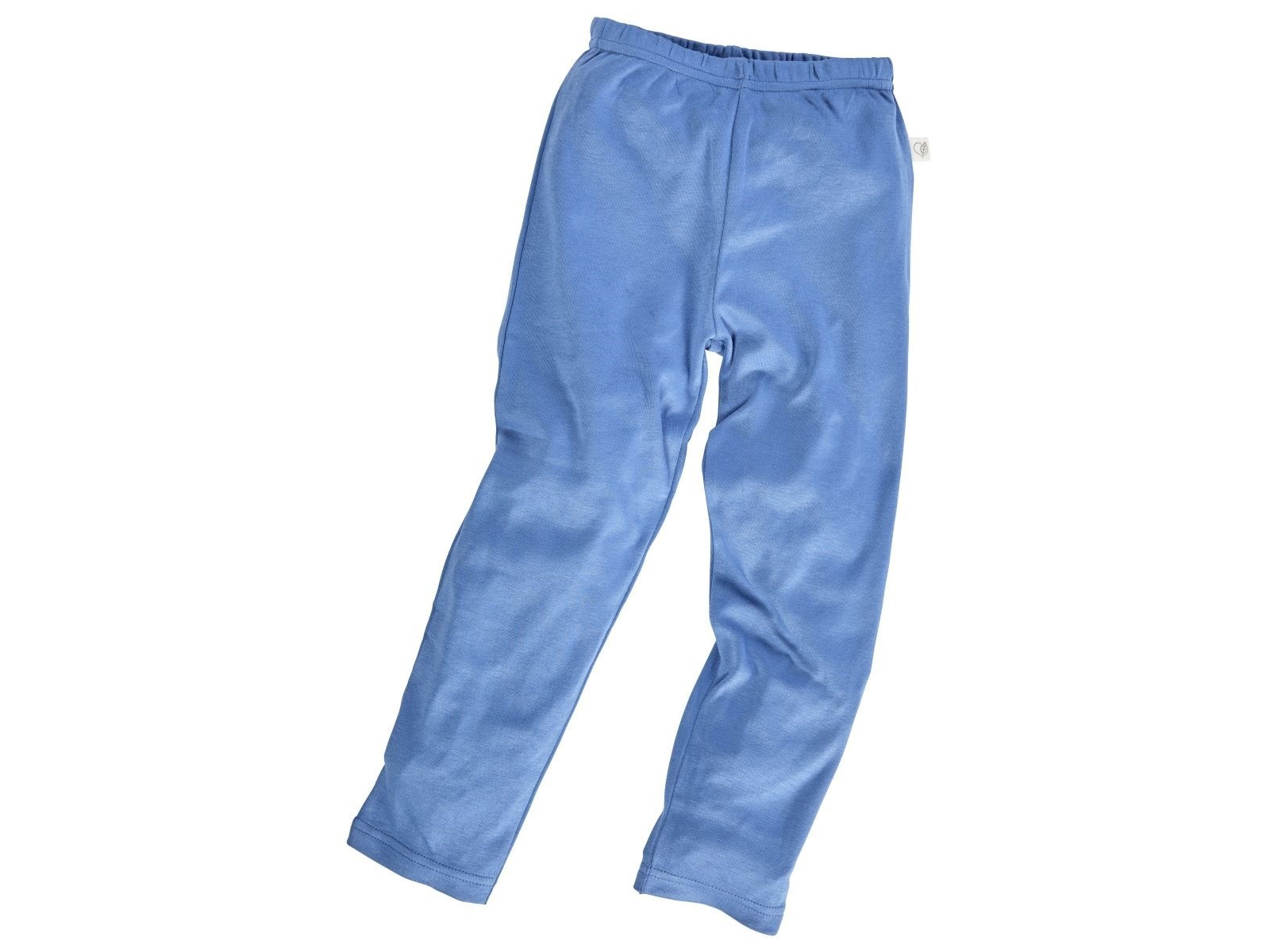 Kinder Leggings Bio-Baumwolle blau Gr.86/92