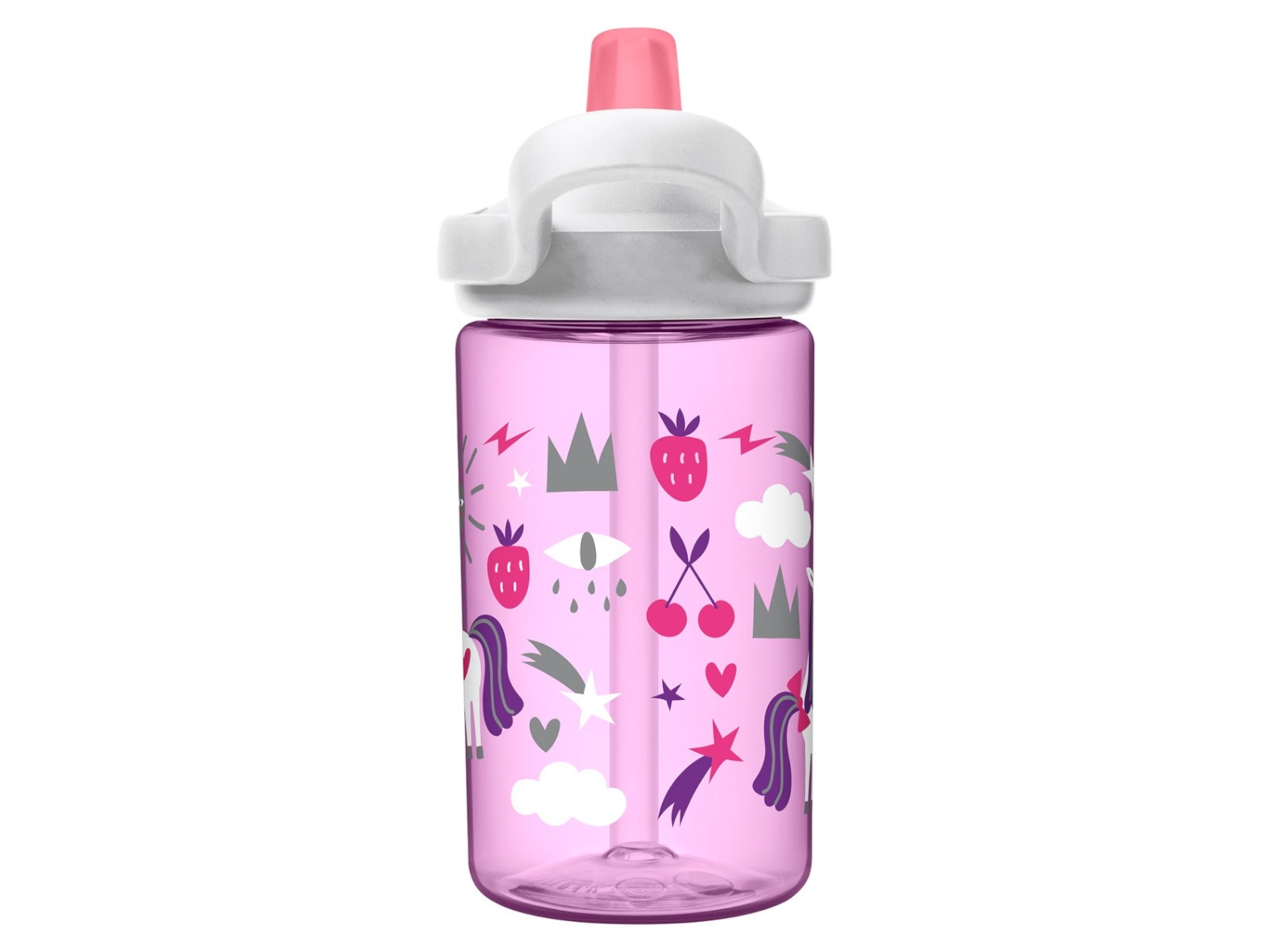 Kinder Trinkflasche Eddy und Kids Unicorn Party Fassungsvermögen 400 ml