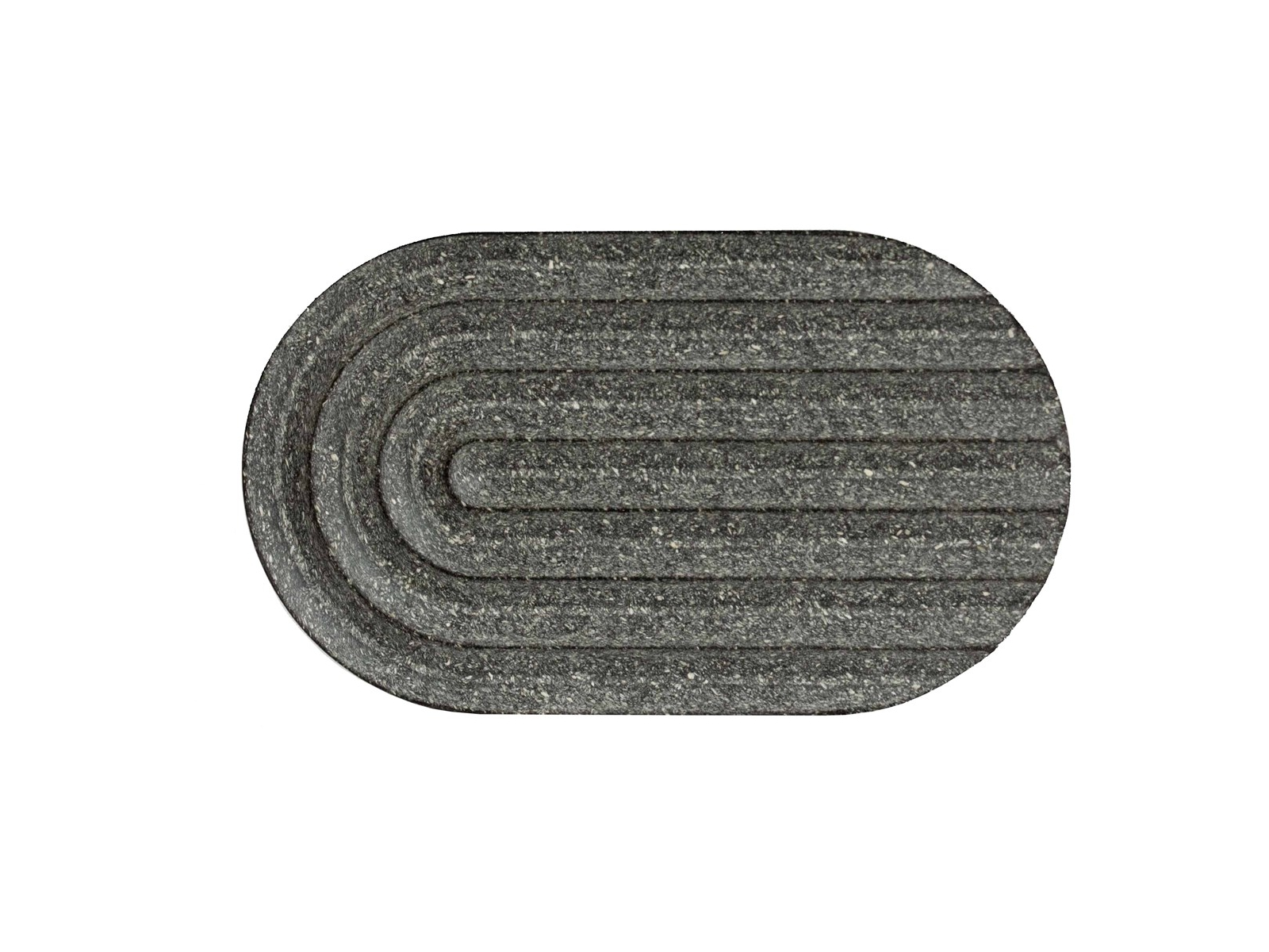 Seifenschale "Pure" schieferschwarz Maße 12 x 7 x 1 cm