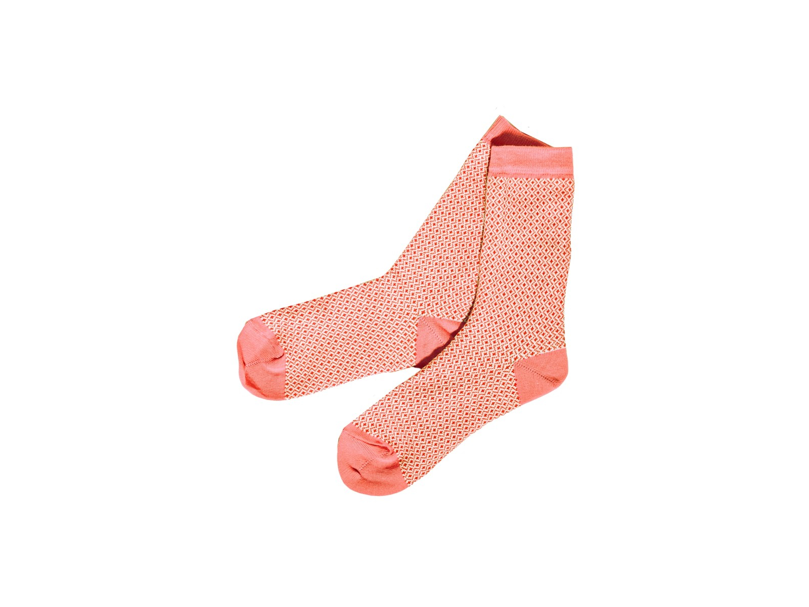 Damensocken gerbera-rot-weiß Gr.35-38