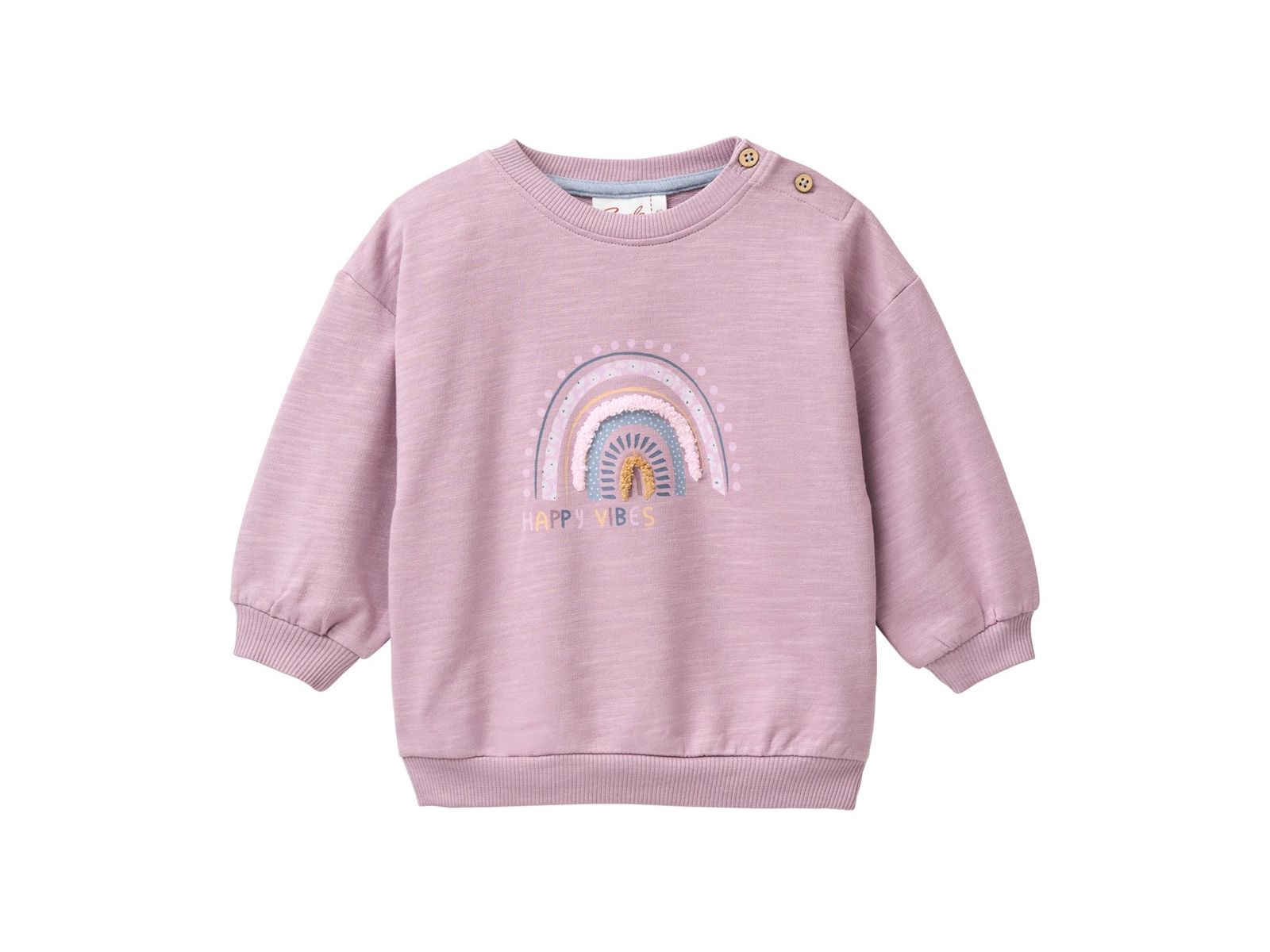 People Wear Organic Sweat-Pullover dunkelmalve Gr. 62/68