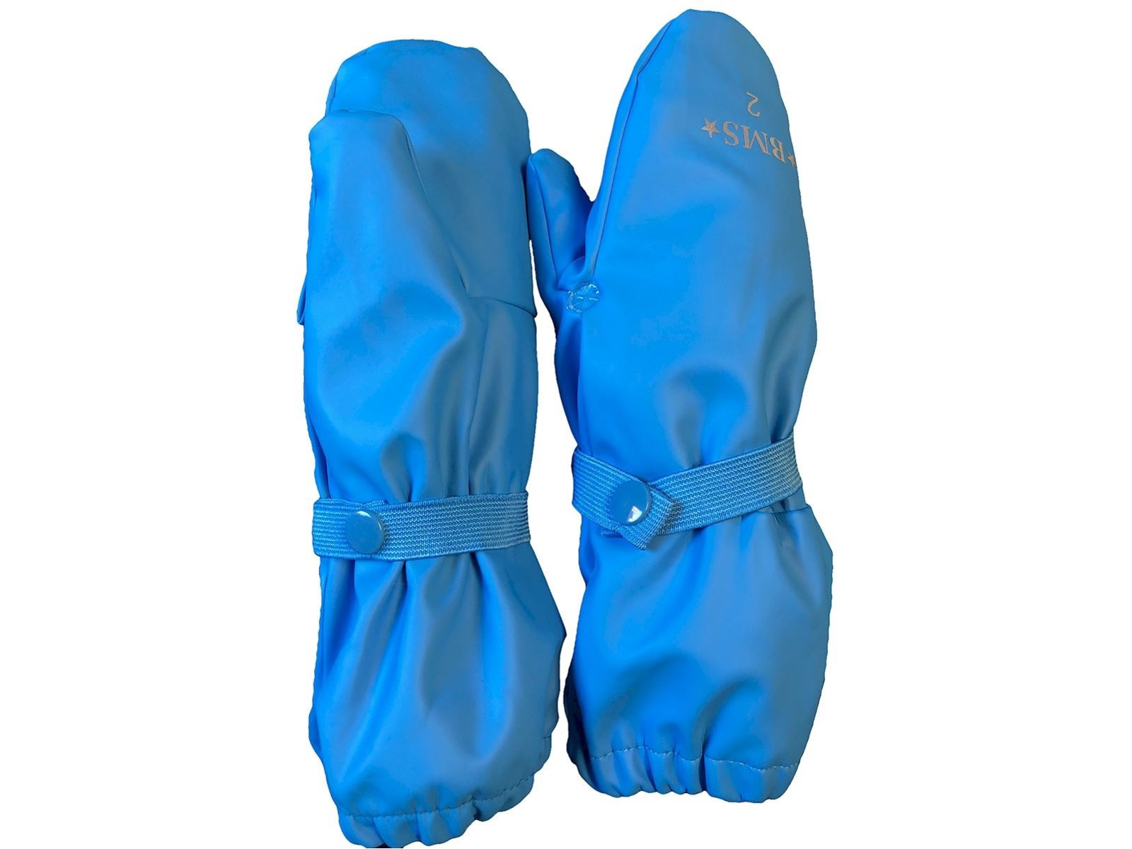 BMS Buddelhandschuhe gefüttert SoftSkin hellblau Gr.2 (2 bis 5 Jahre) mit langem Schaft