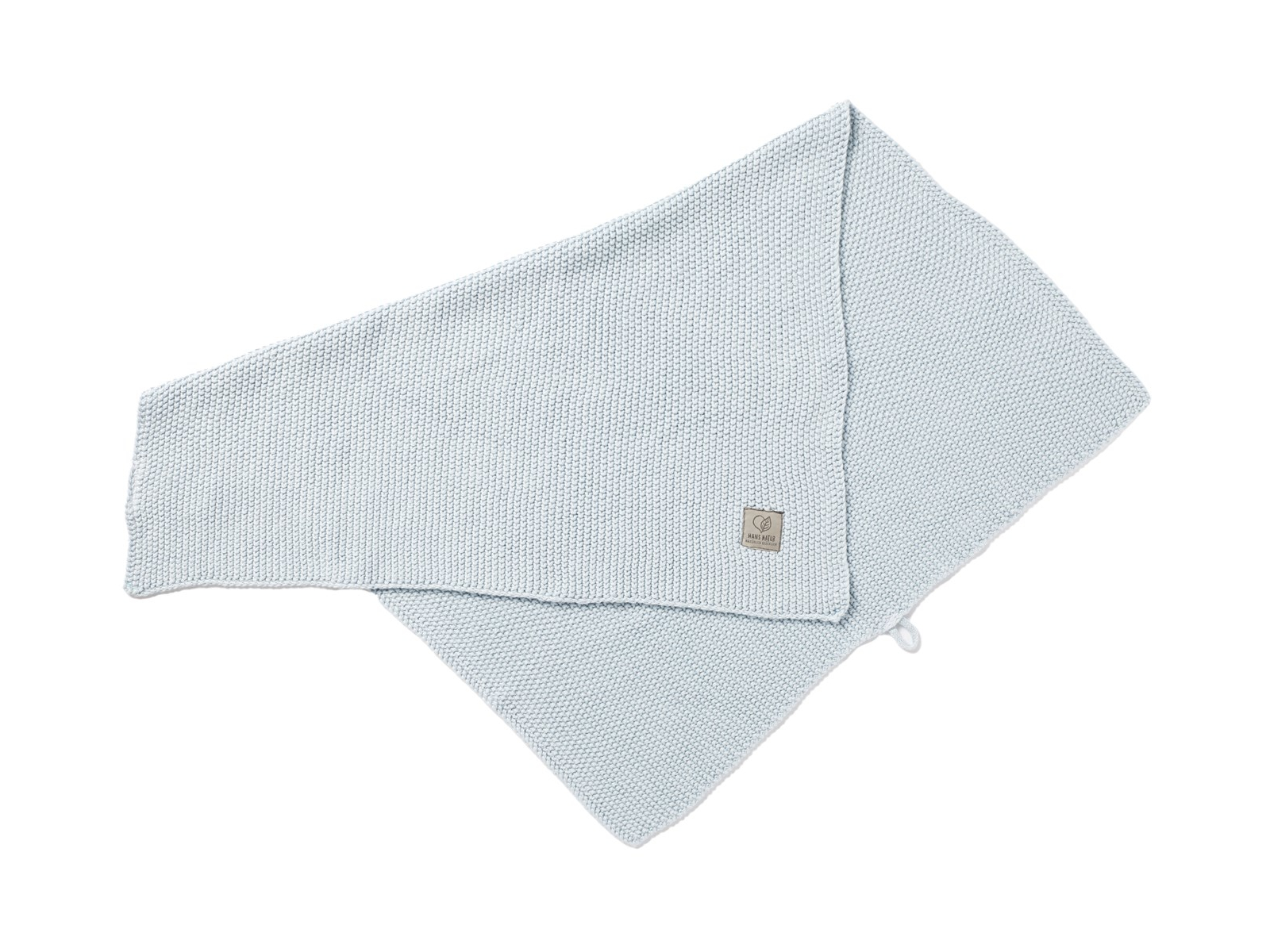 Handtuch Bio-Baumwolle Perl-Strick-Qualität sky blue Maße 50 x 70 cm