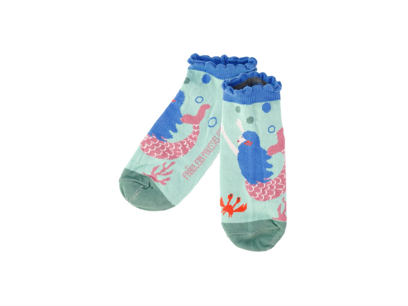 Kinder Sneaker Socken Meerjungfrau Gr.31-34