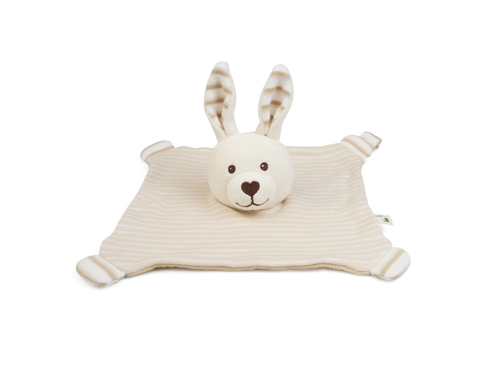 Schnuffeltuch Hase Bio-Baumwolle Maße 23,5 x 21,5 cm