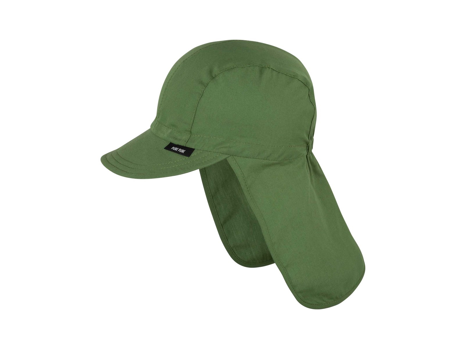 PURE PURE by Bauer Baby und Kinder Sonnenschutz Mütze UV 50 matcha Gr. 53