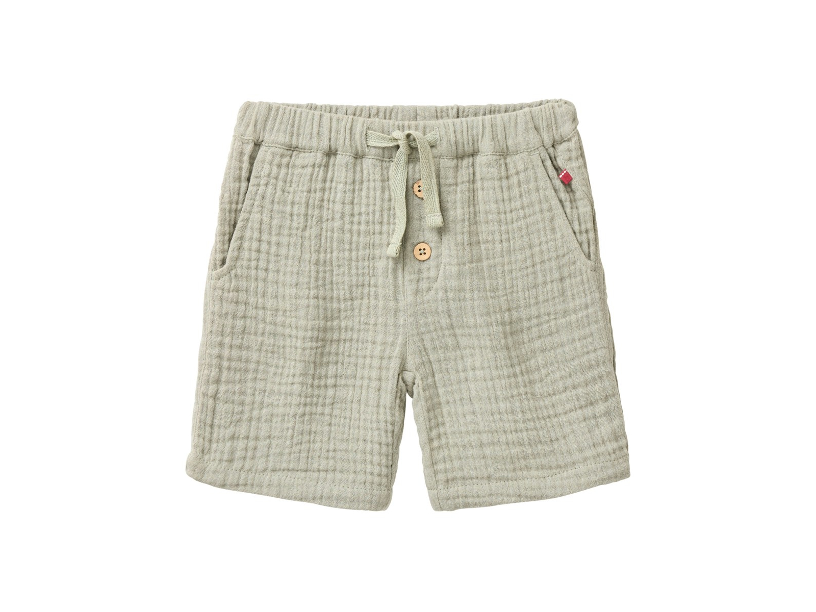 People Wear Organic Musselin-Shorts khaki 104