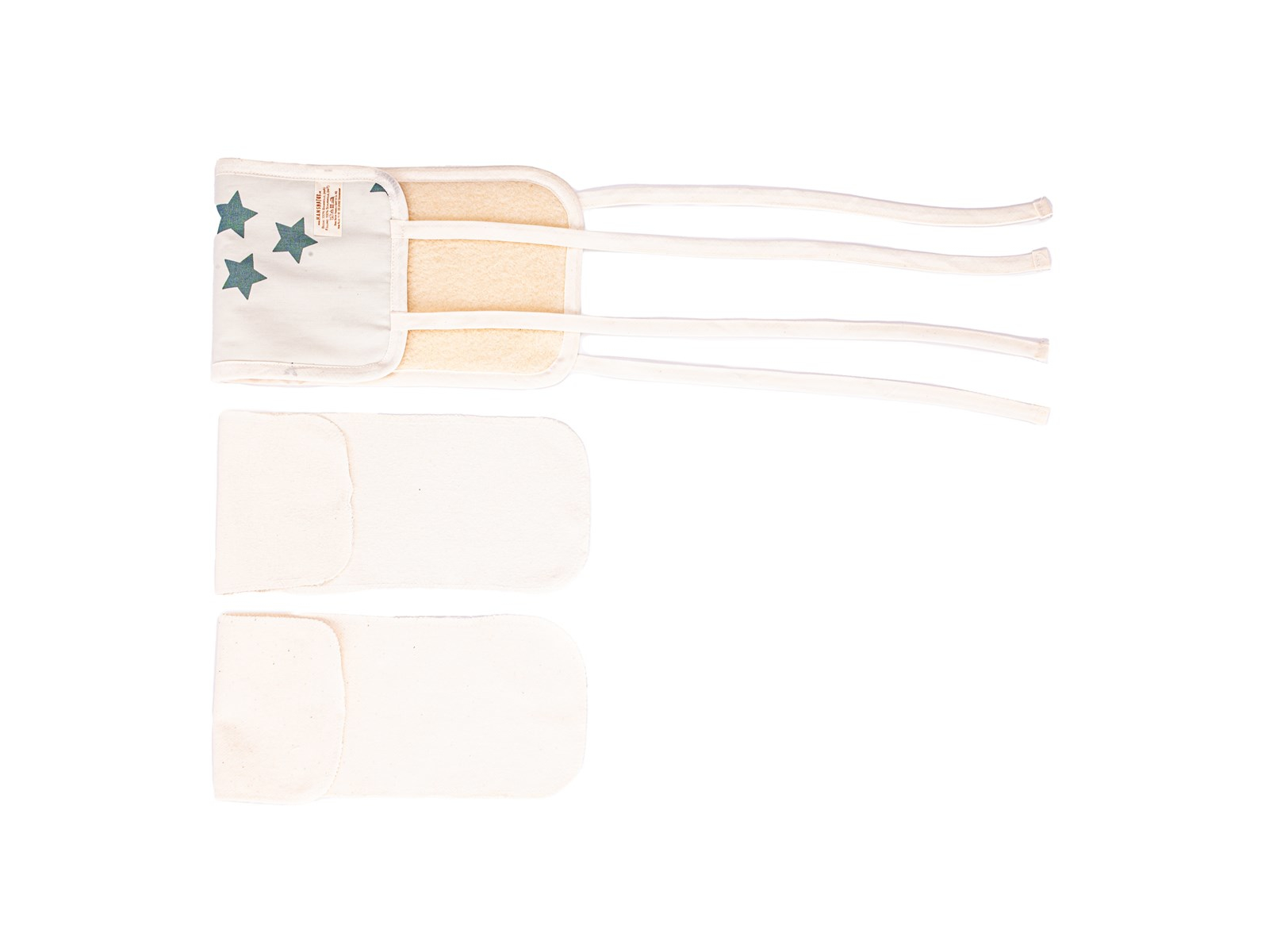 Wadenwickel für Kleinkinder Sterne mint 15x40 cm