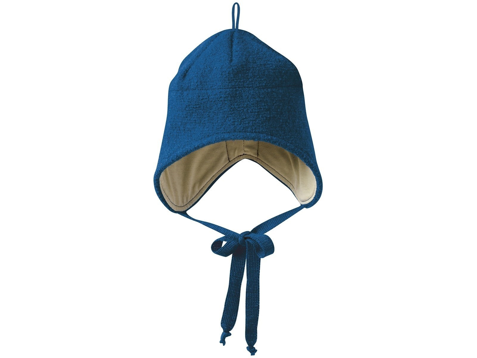 Disana Baby und Kinder Mütze Bio-Merinowolle marine Gr.46-50