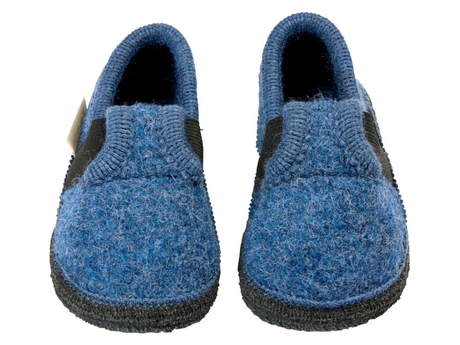 Kinder Hausschuhe Walkpuschen jeans Gr. 23