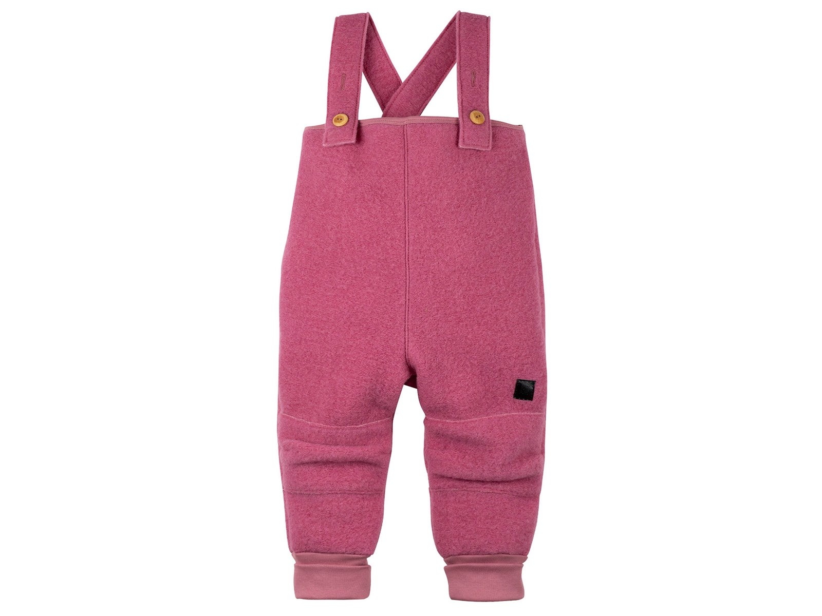 PURE PURE by Bauer Kinder Latzhose Bio-Schurwolle Walk dusty pink Gr.86/92