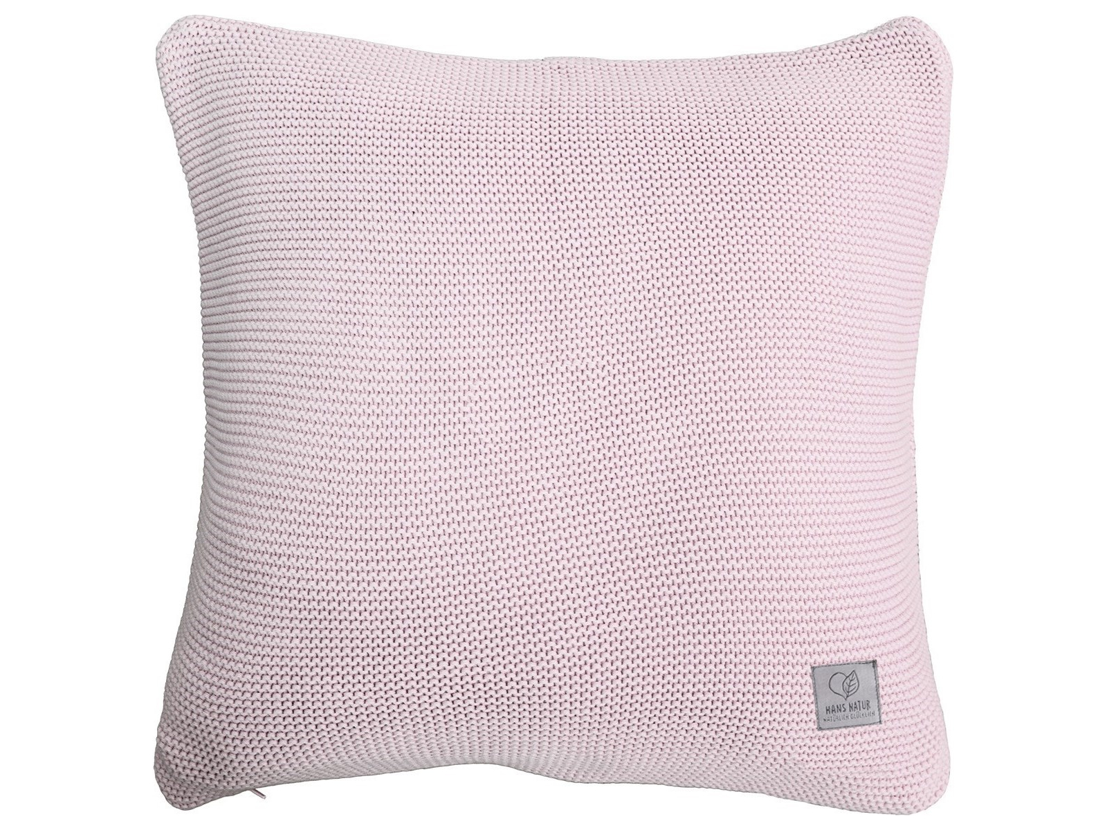 Kissenbezug 40x40 cm Bio-Baumwolle, rose Mit Reißverschluss