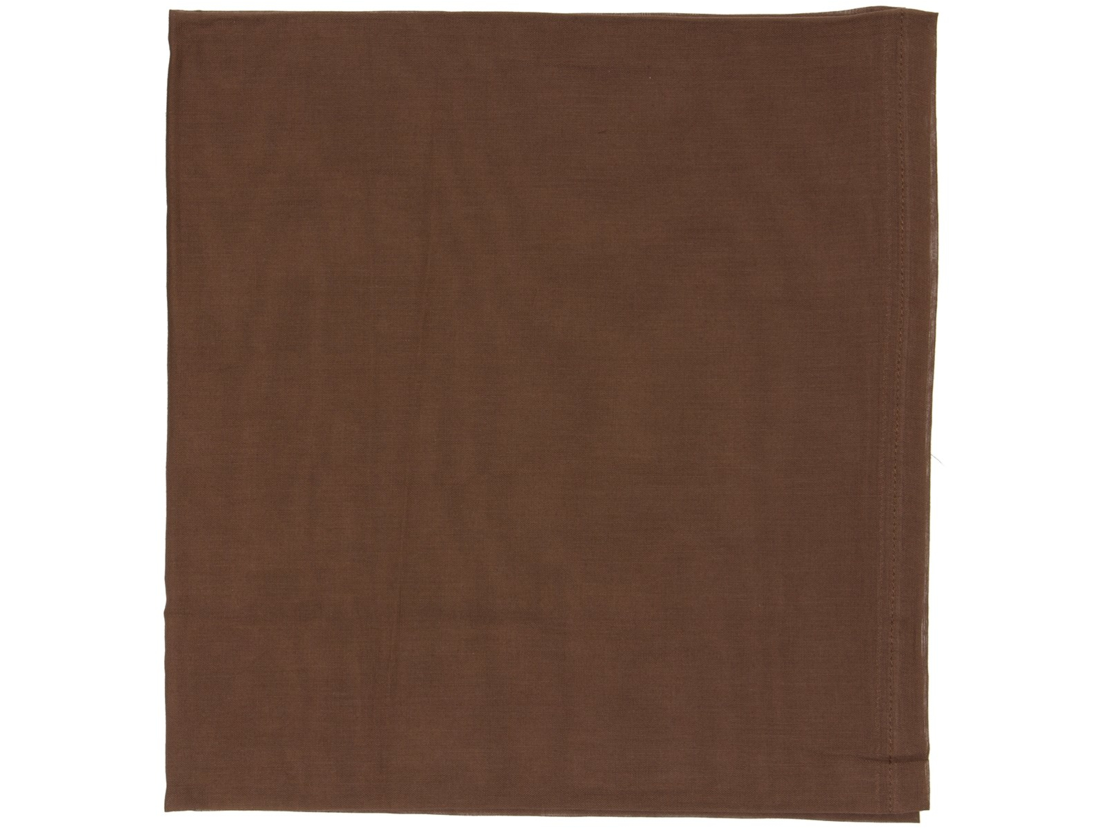 Spieltuch Bio-Baumwolle 115 x 105 cm dunkelbraun