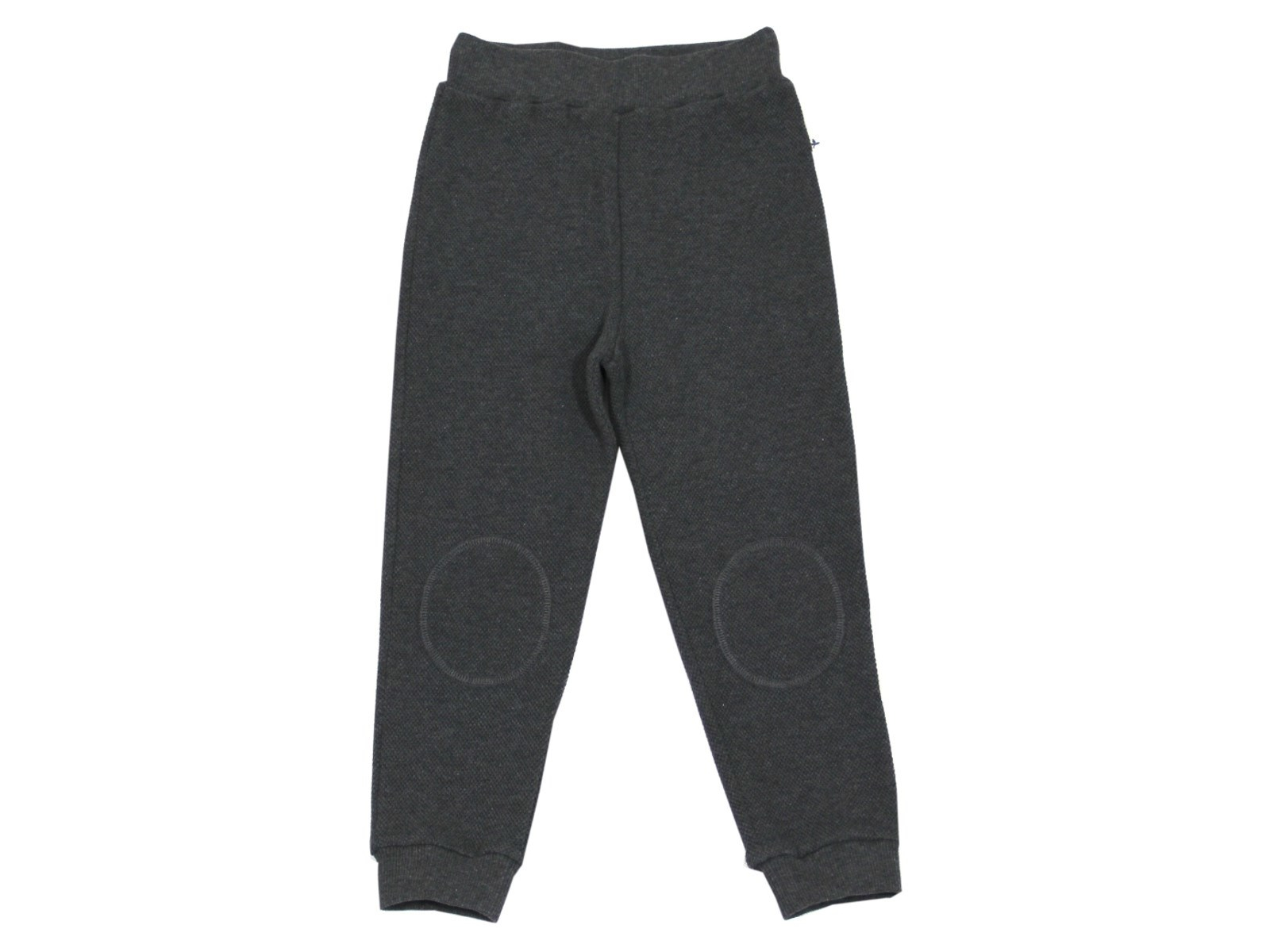 Kinder Hose Piqué Qualität anthrazit-melange Gr.116