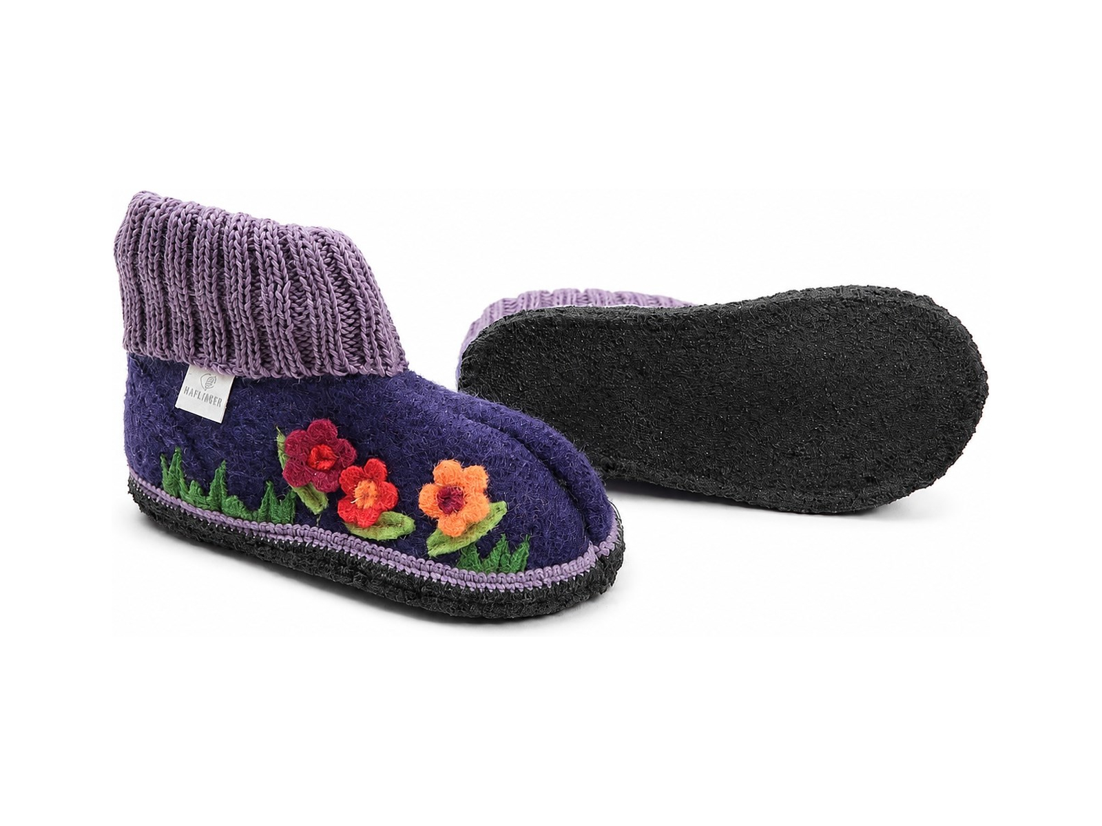 Kinder Hausschuhe Hüttenschuhe Blümchen Gr.23