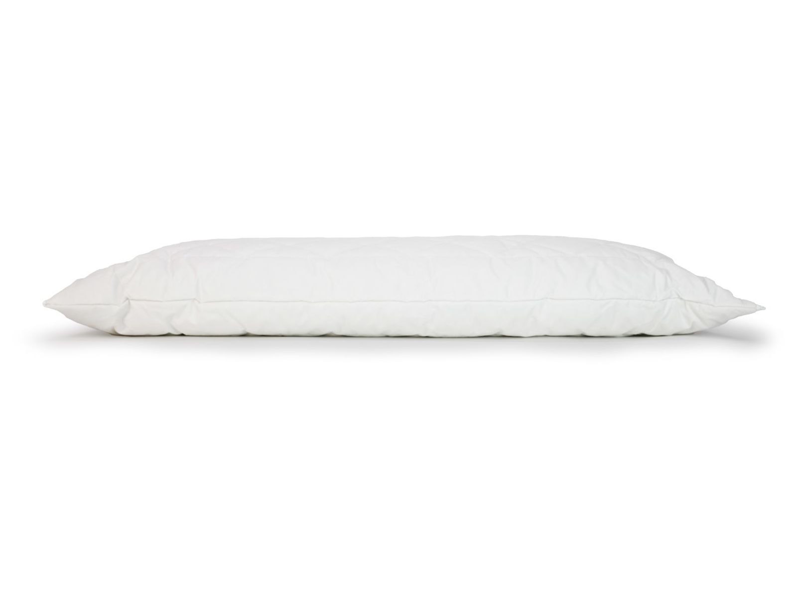 Kopfkissen Baumwolle und Leinen, Füllung Naturlatex-Flocken Maße 40 x 80 cm, 1250g
