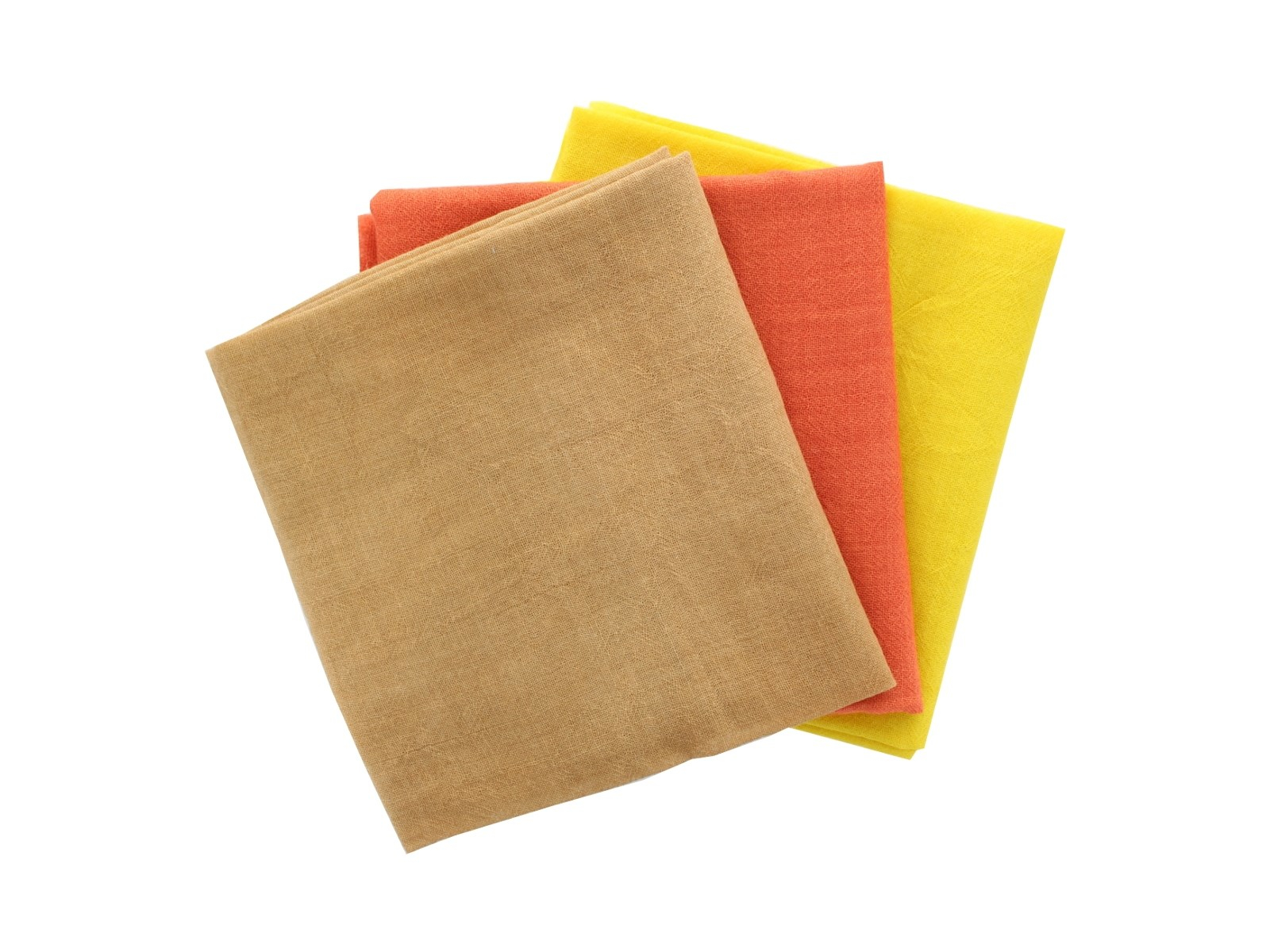 Jahreszeitentücher 3er-Set 100% Schurwolle (kbT), 75 x 75 cm Herbst